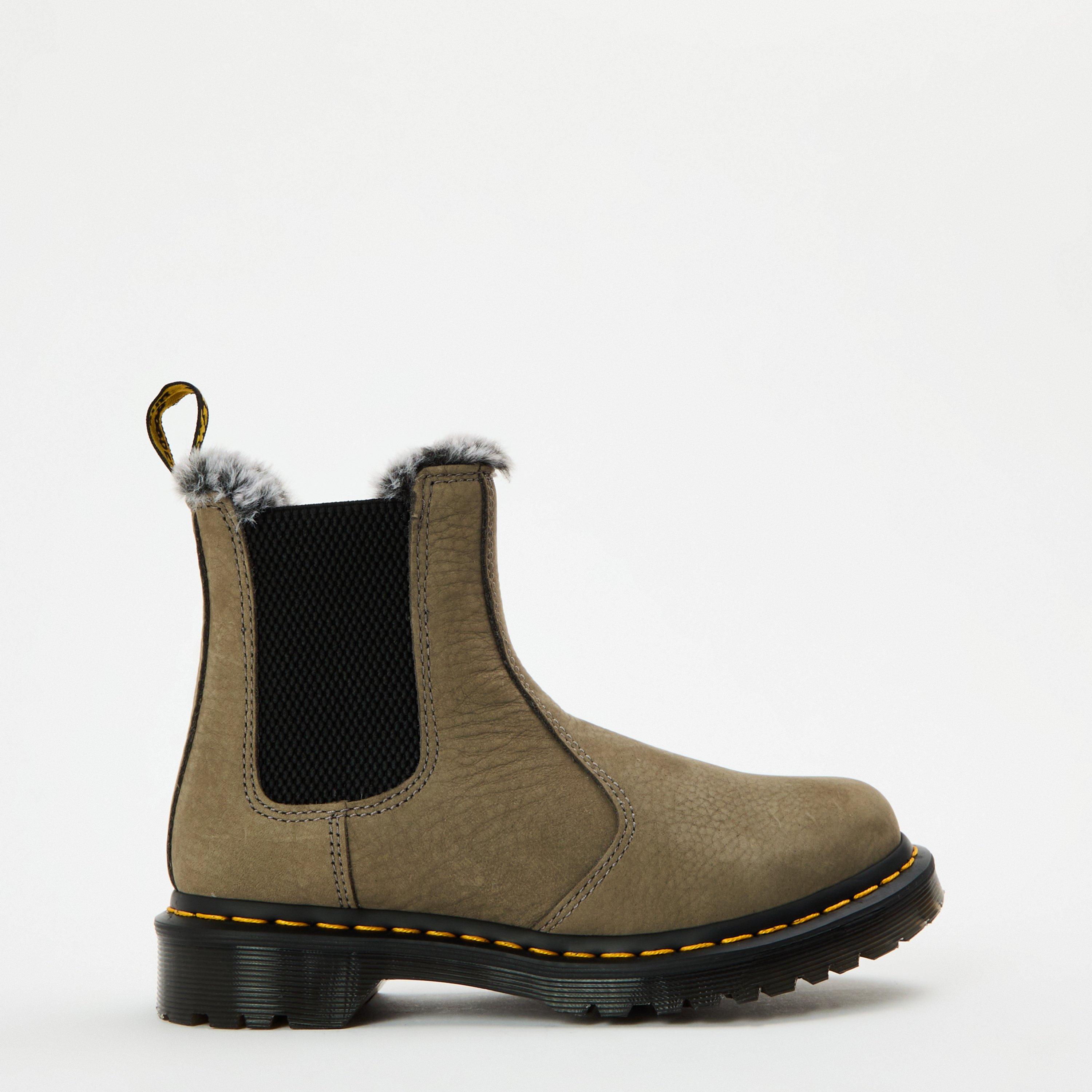 Nickel Grey - Dr Martens - Doc M Leonore FurChl Ld99 - 1