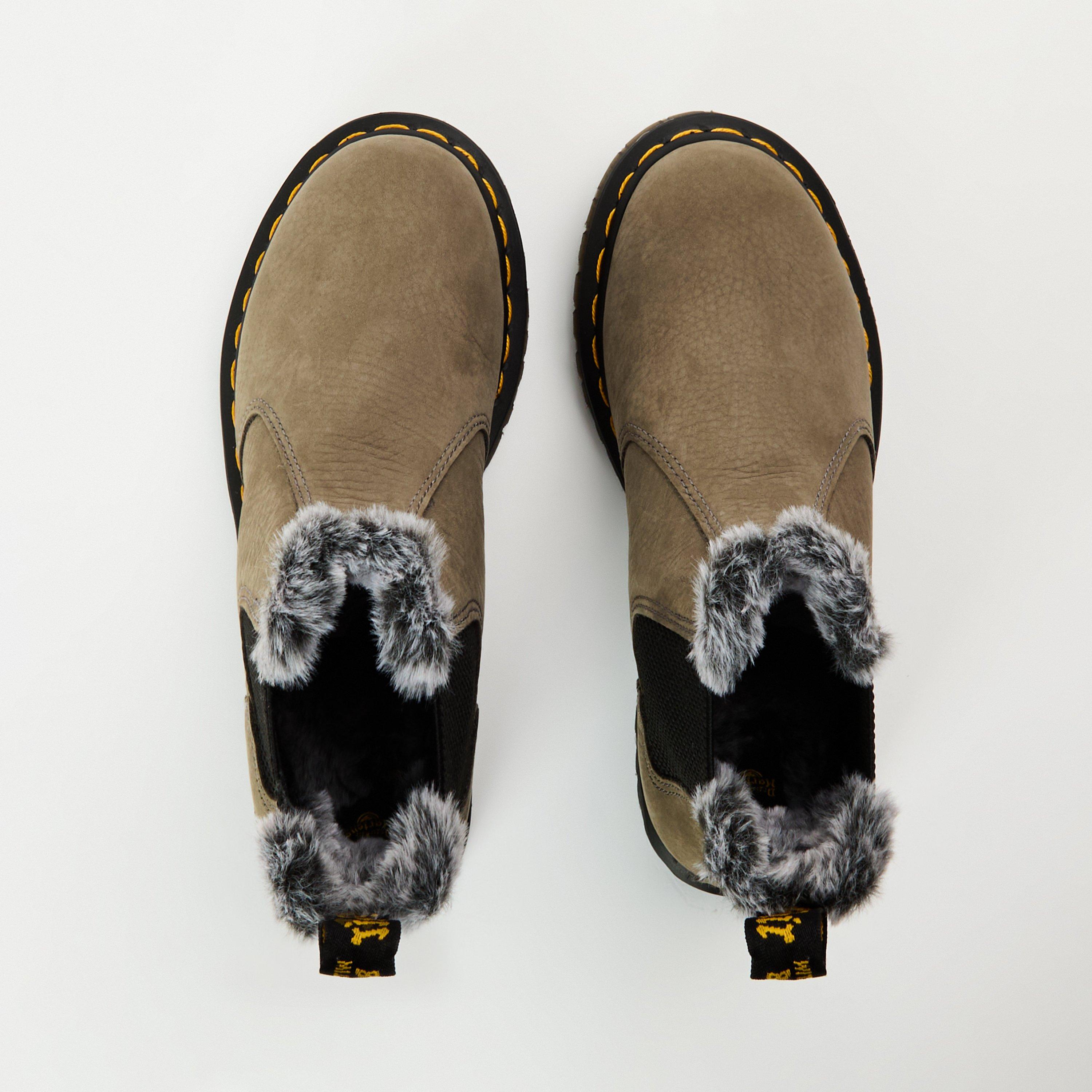 Nickel Grey - Dr Martens - Doc M Leonore FurChl Ld99 - 4