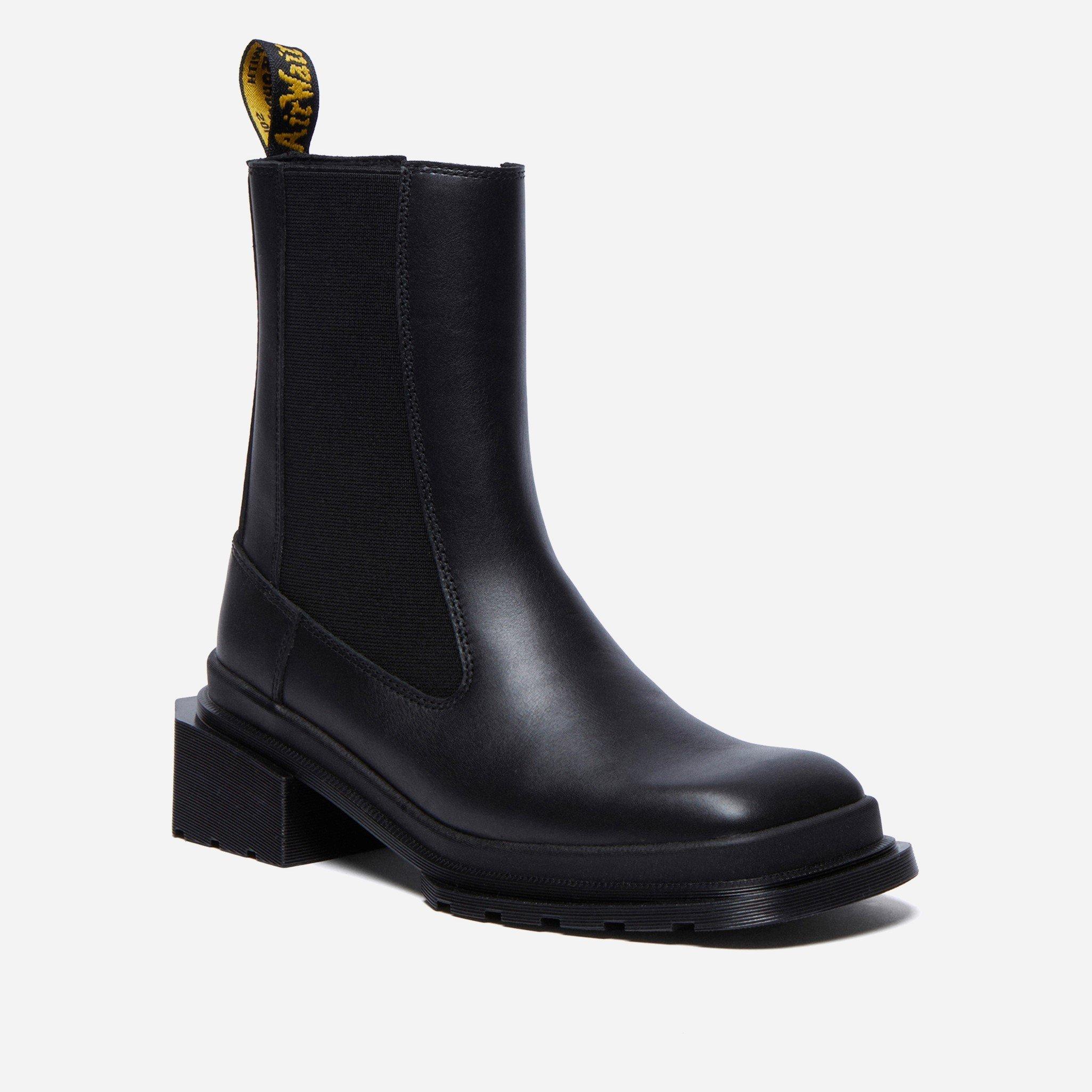 Black - Dr Martens - Maybole Square Toe Chlelsea Boots - 1