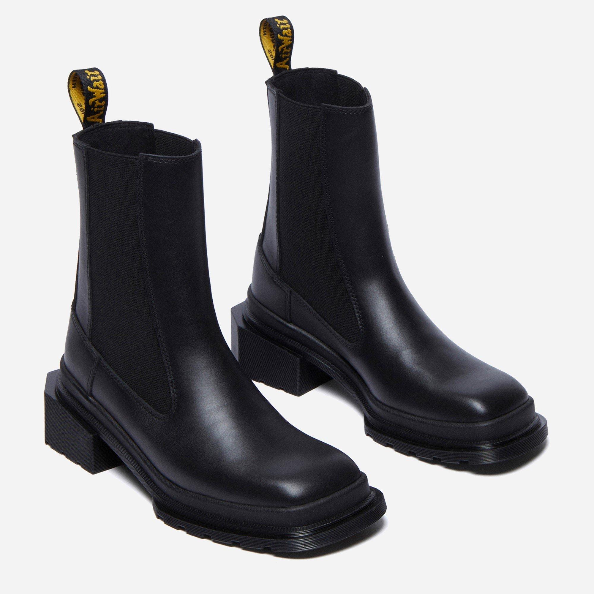Black - Dr Martens - Maybole Square Toe Chlelsea Boots - 2