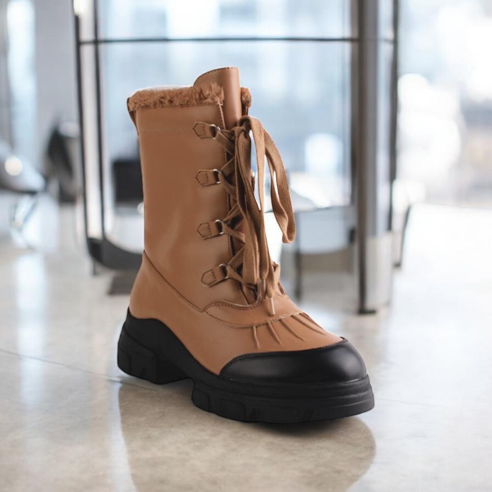 Brown - Wheres That From - Women's Where's Boot Ankle Heeled Boot