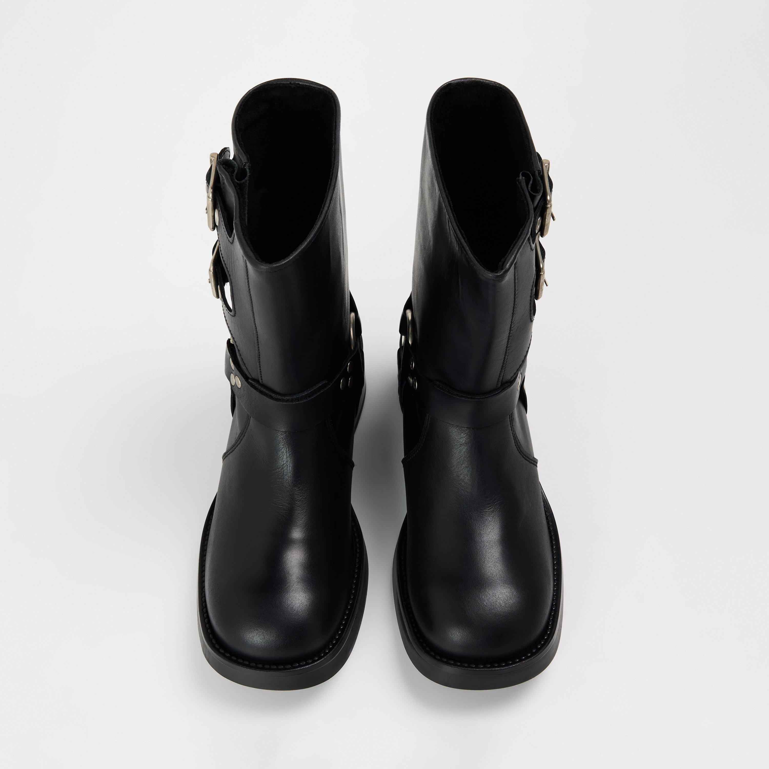 Black Lthr - Steve Madden - Madden Becase Ld99 - 4
