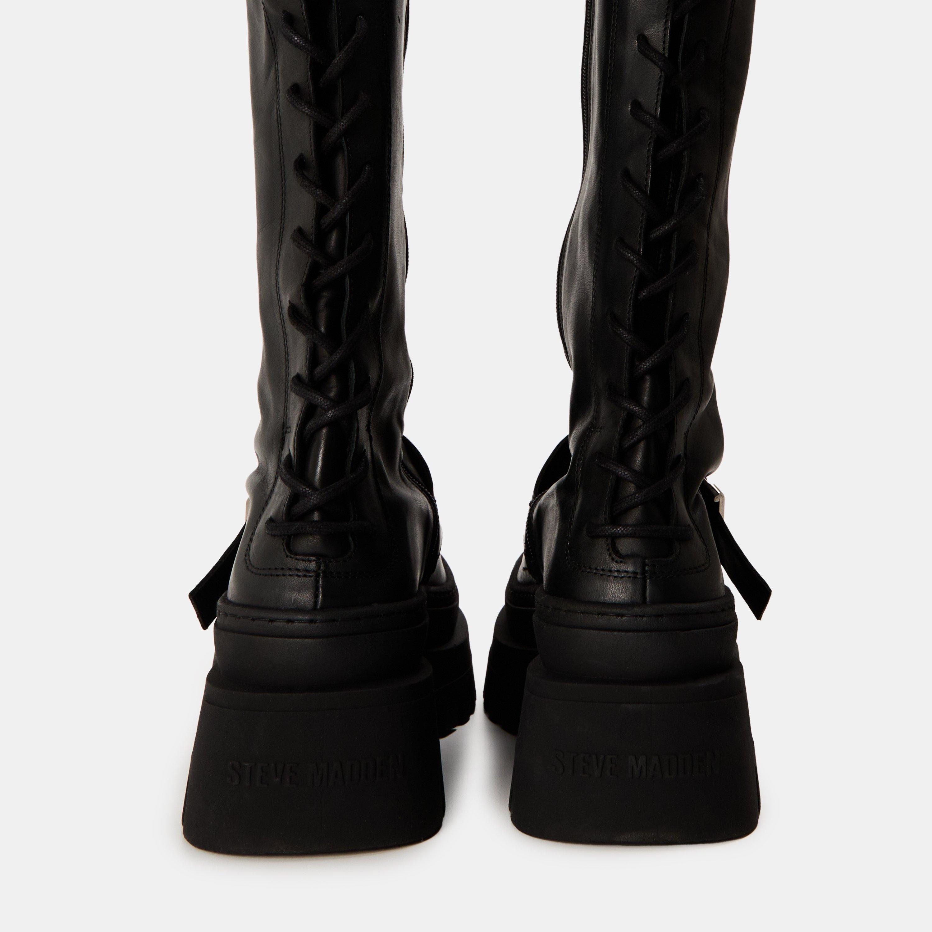 Black Lthr - Steve Madden - Madden Chez Ld99 - 3