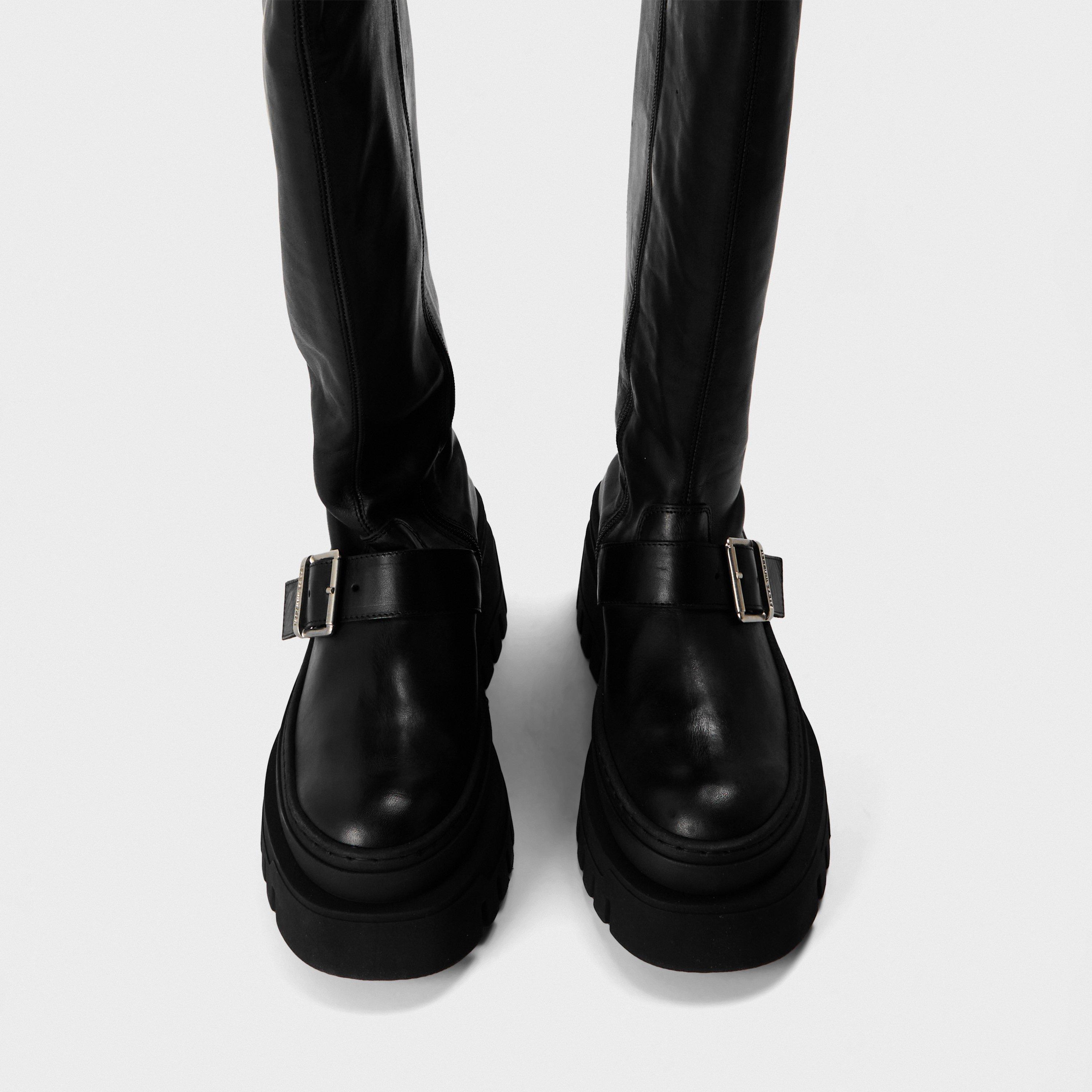 Black Lthr - Steve Madden - Madden Chez Ld99 - 4