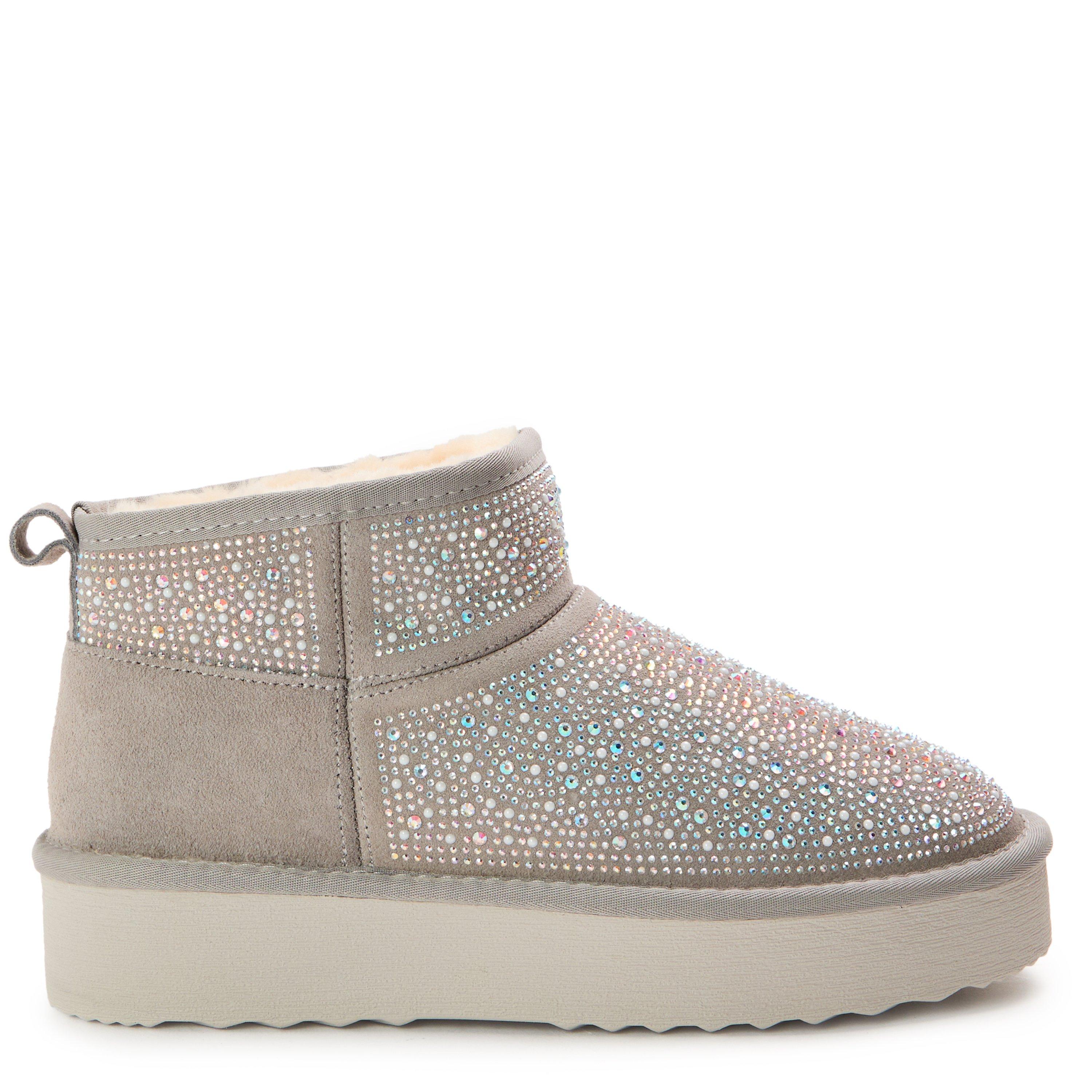 Grey Stone - Steve Madden - Women's Clydes Snug Boots - 1