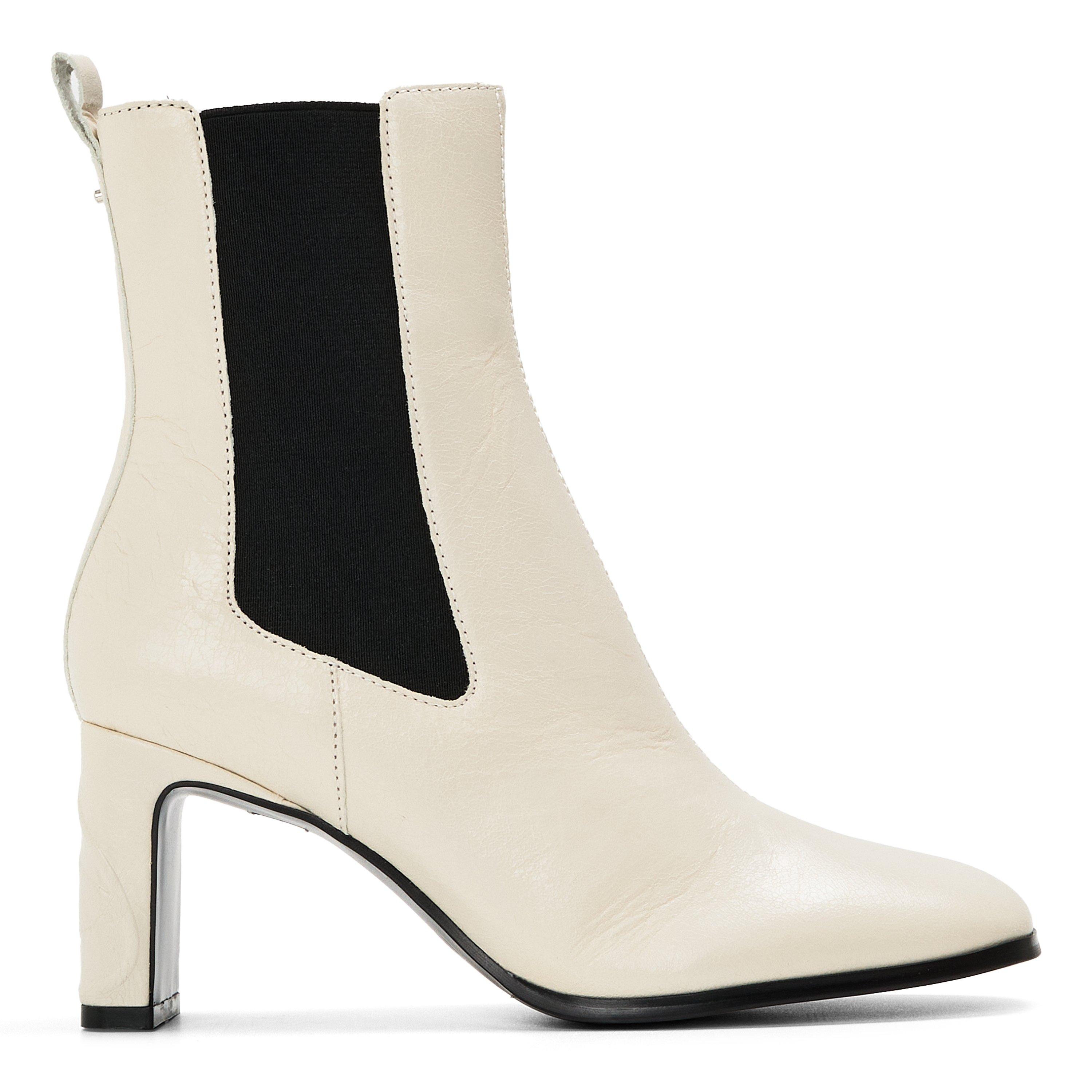 Diesel Women's Giove Ankle Heeled Boots - Star White - 7.5 (41)
