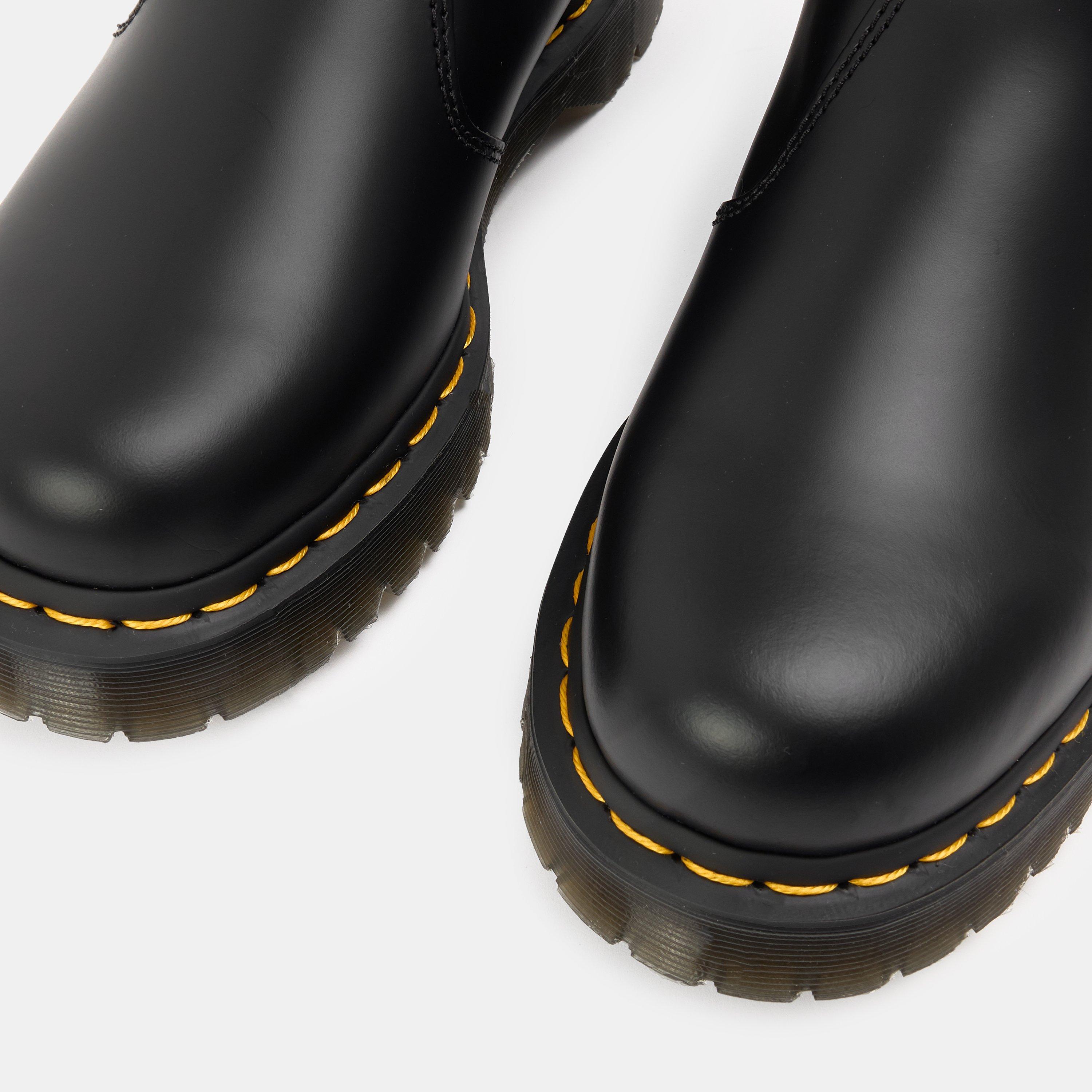 Black Smooth - Dr Martens - Women's Bex Chelsea Boots - 4
