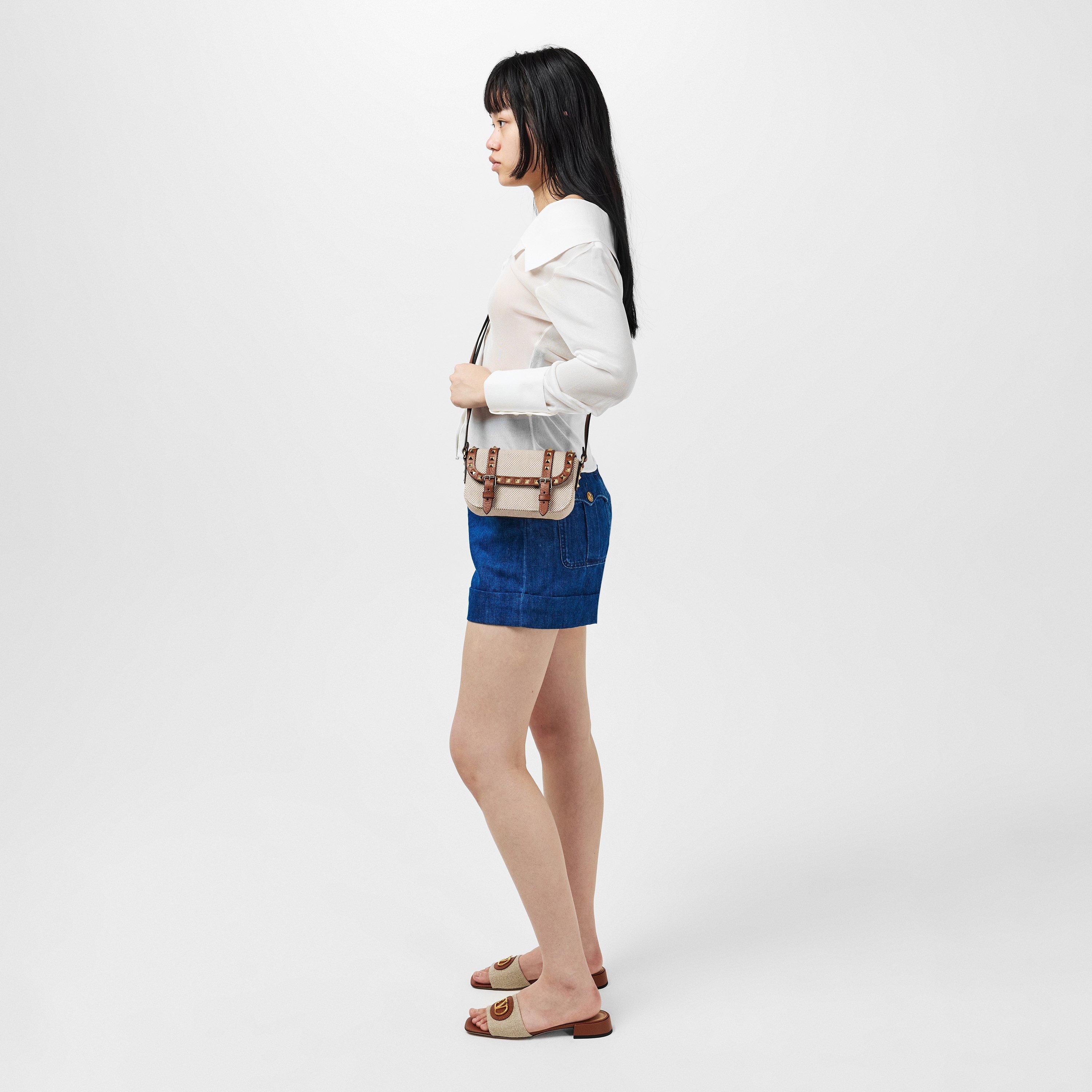 Natural/Seleria - Valentino Garavani - Logo Sandals - 7