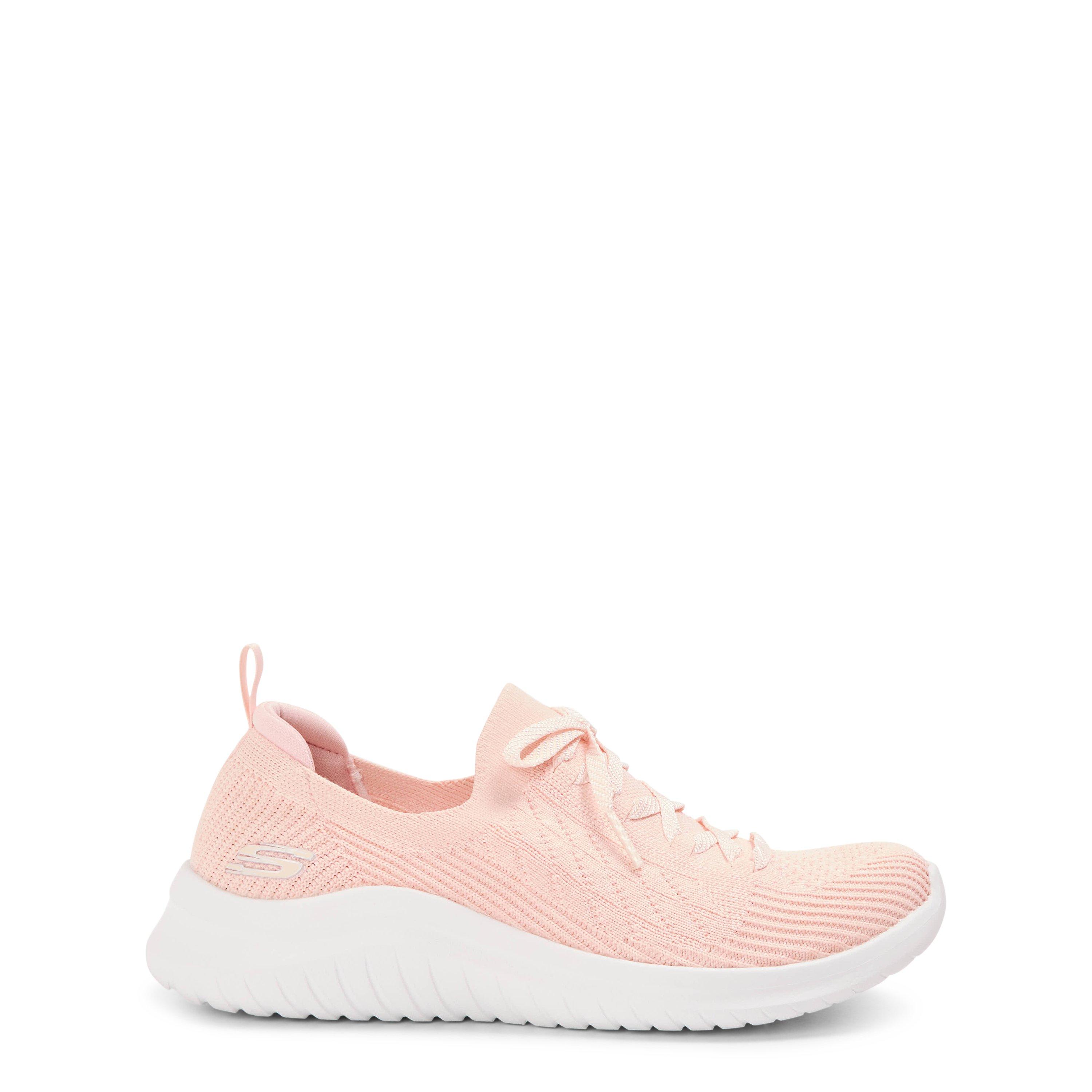 Skechers Women's Flat Ankle Boots - Light Pink - 2.5 (35.5)
