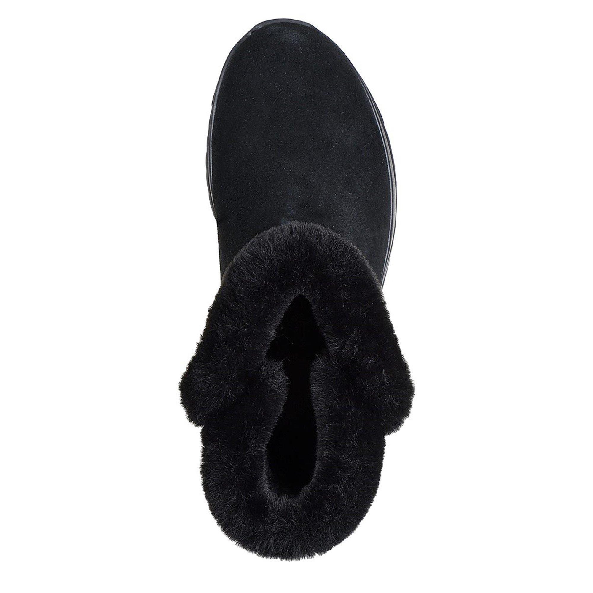 Noir/Noir - Skechers - On-The-Go Stellar - Cozy Step Snug Boots Womens - 6