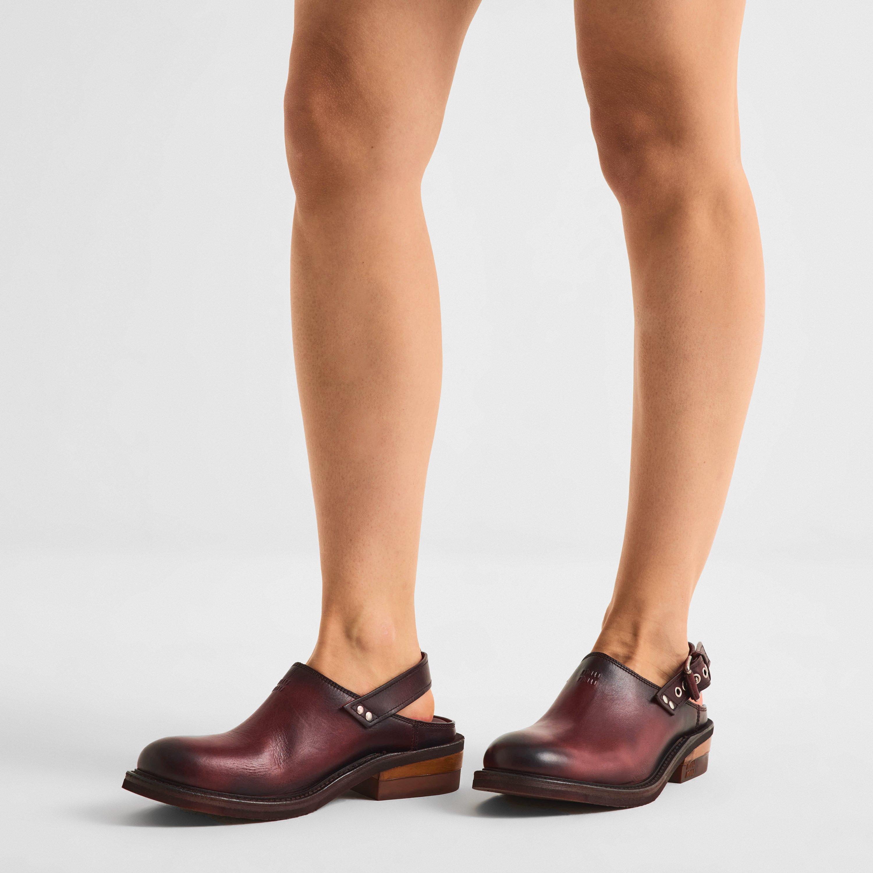 Caffe - Miu Miu - Women's Flat Mules - 3