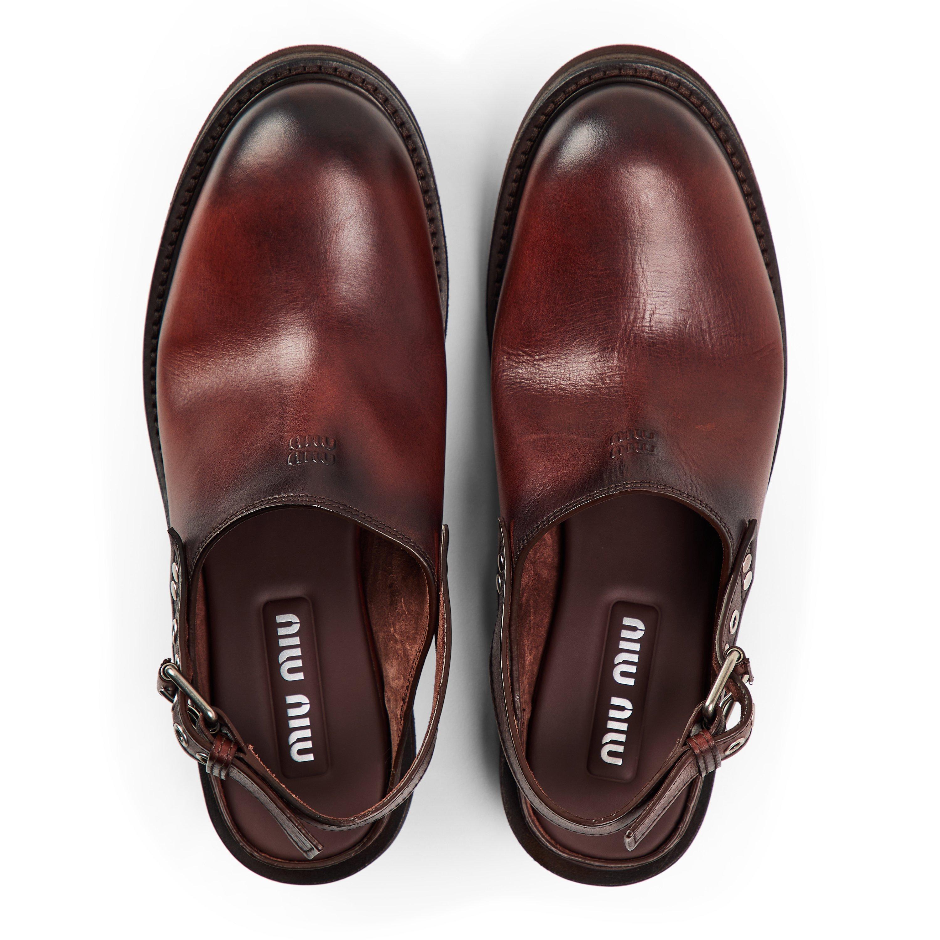 Caffe - Miu Miu - Women's Flat Mules - 3