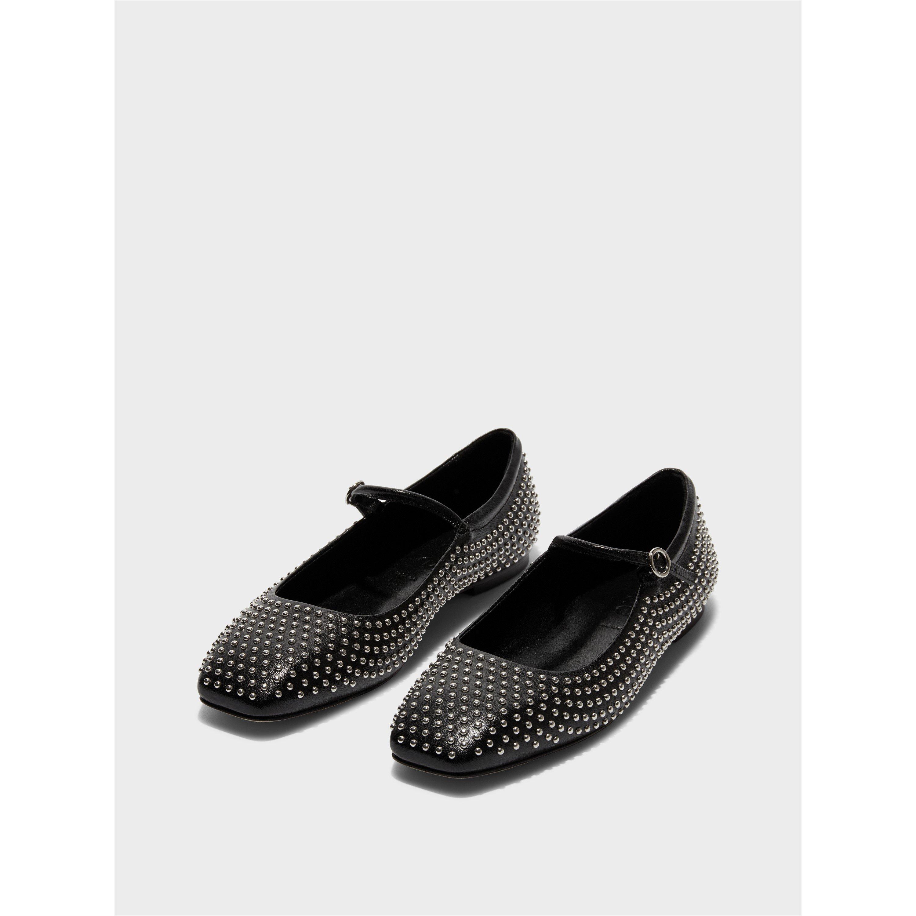 Black - Aeyde - Women's UNM Mini Sud Ballet Pumps - 2
