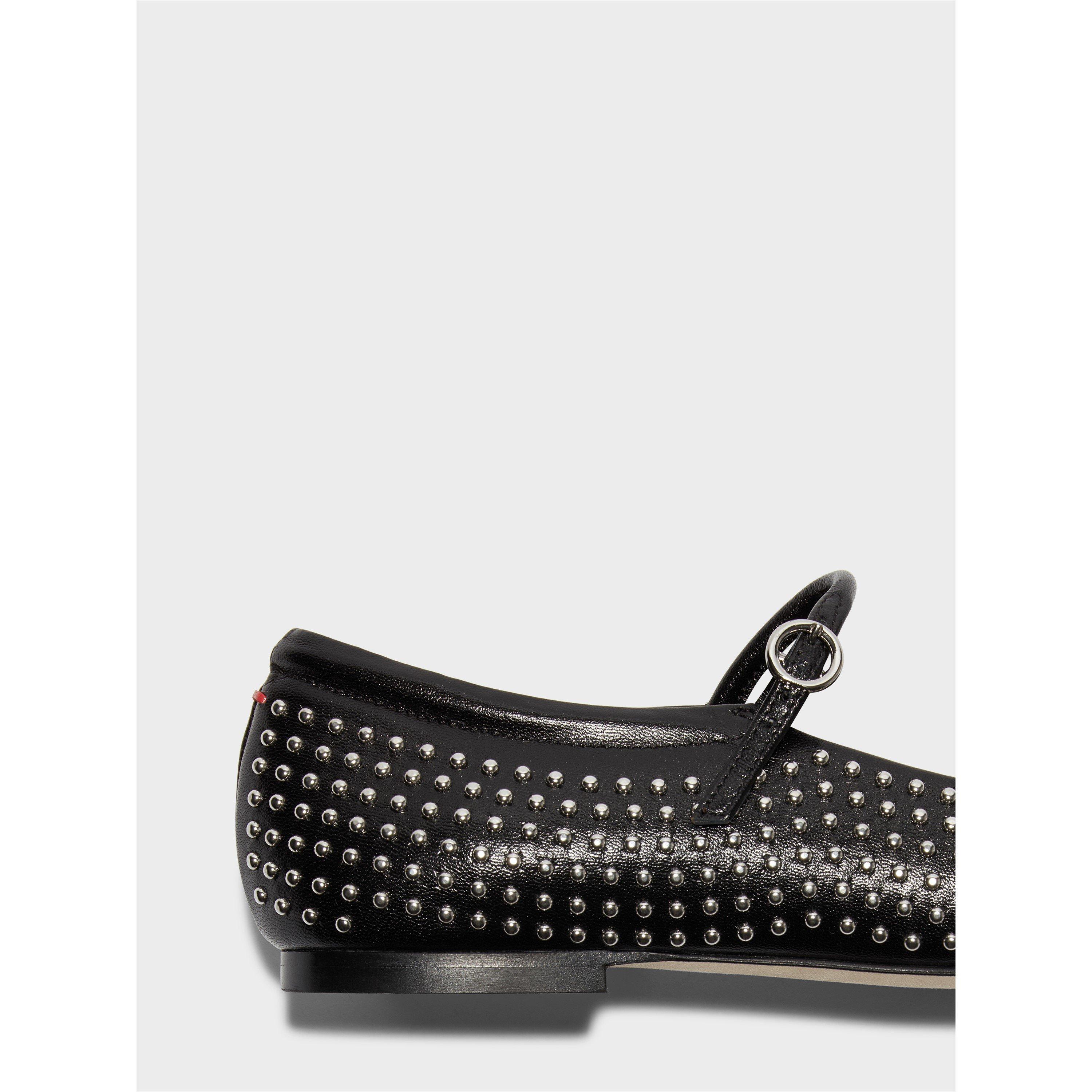 Black - Aeyde - Women's UNM Mini Sud Ballet Pumps - 5