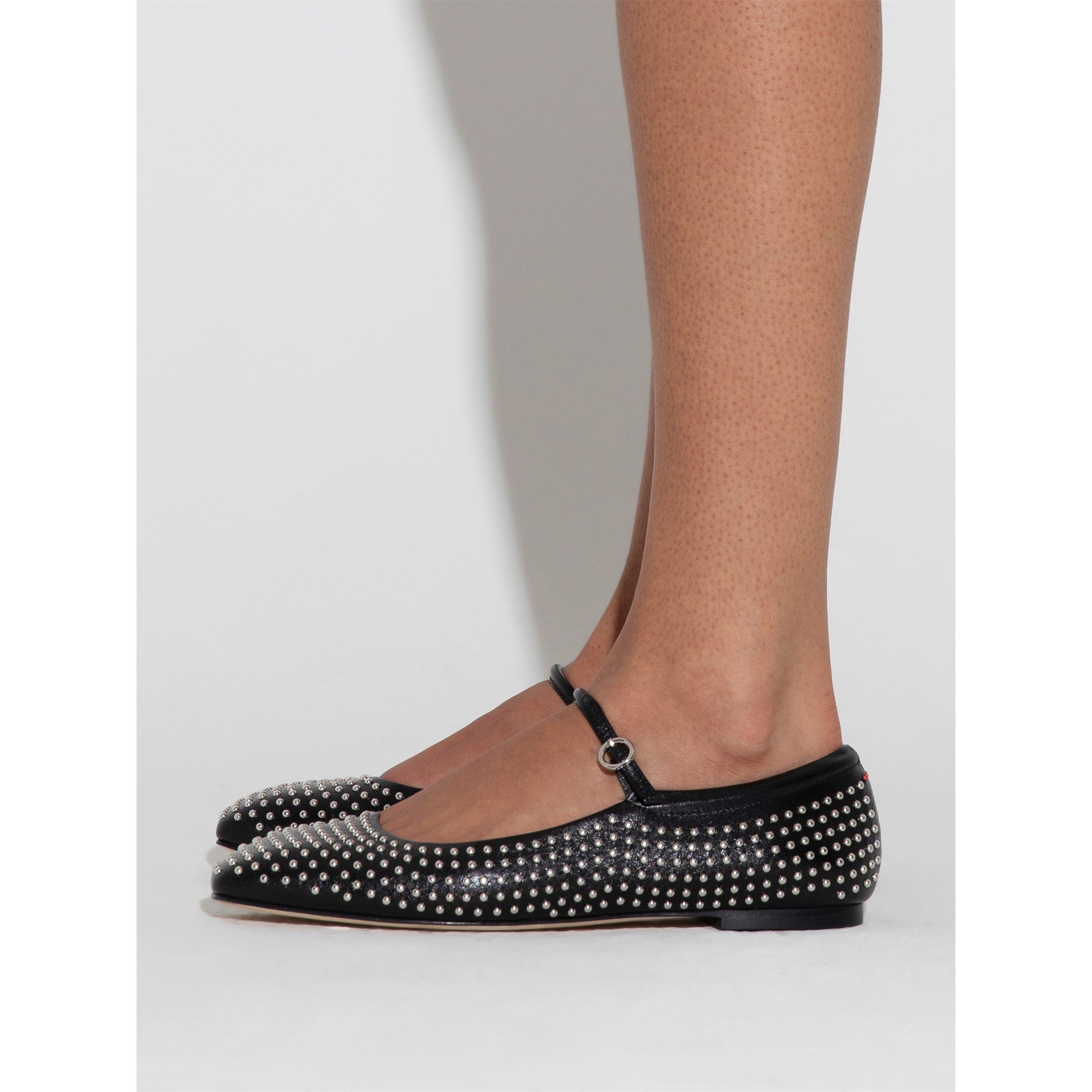 Black - Aeyde - Women's UNM Mini Sud Ballet Pumps - 6