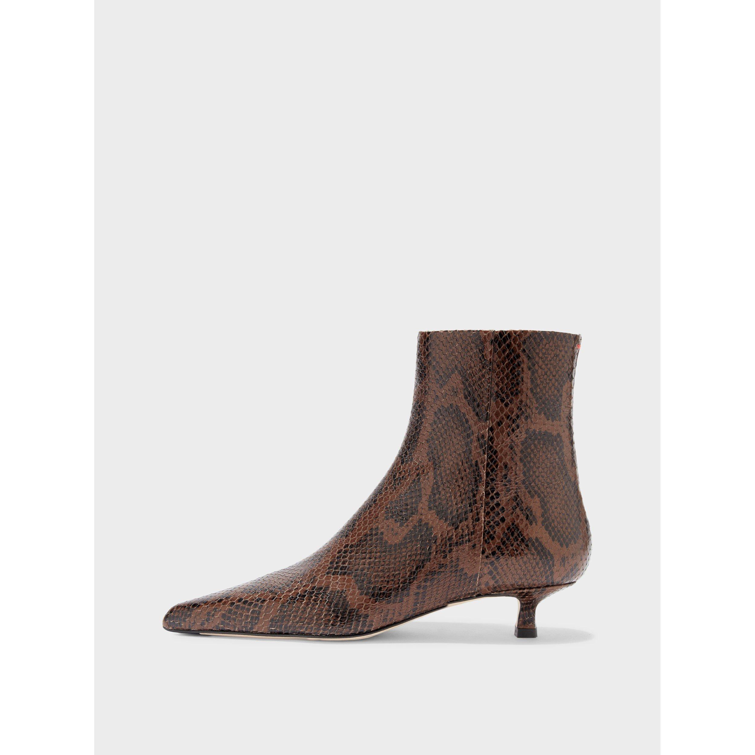 Women's Sofie Cow Boot Ankle Heeled Boots