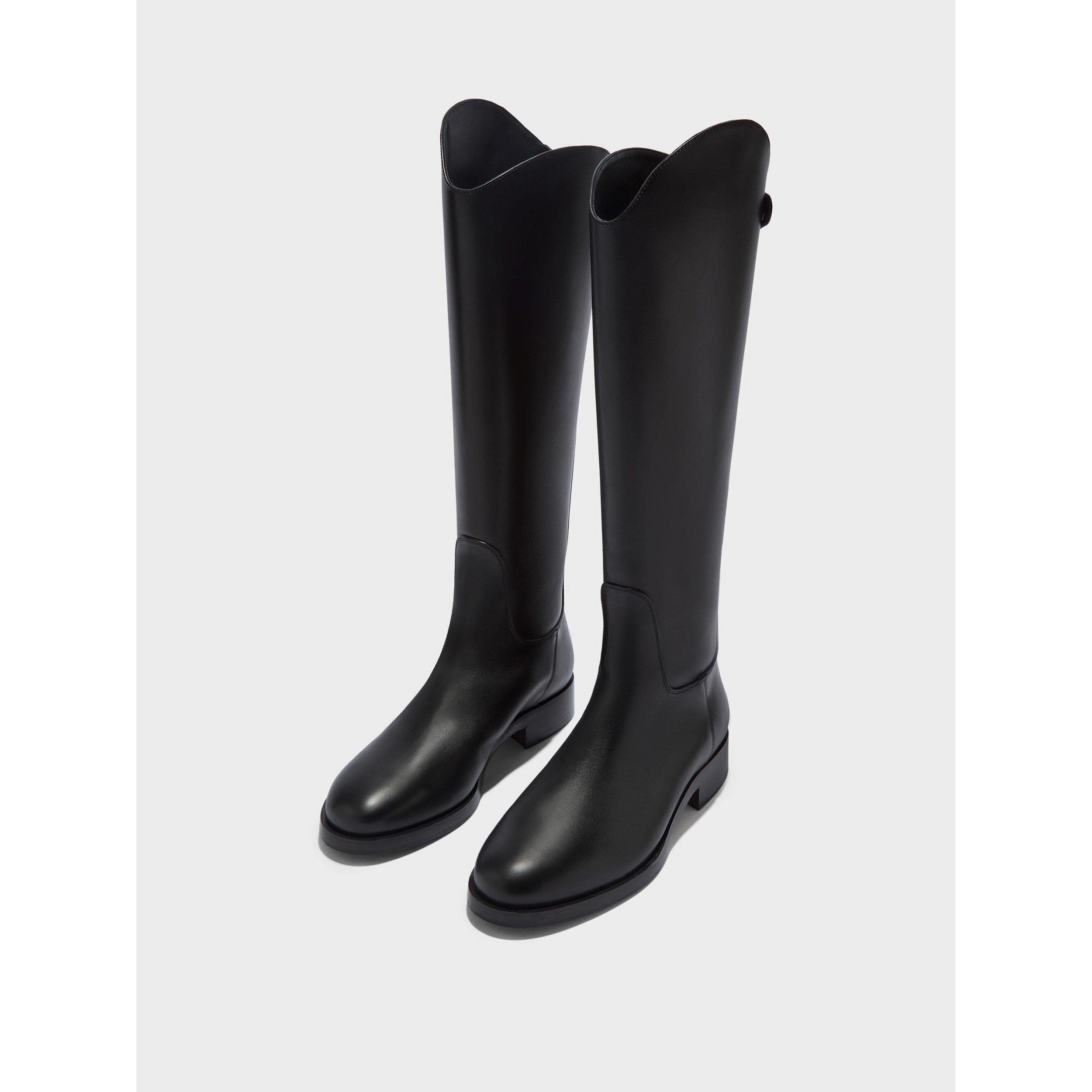 Black - Aeyde - Women's Hector Bluetooth Knee High Boots - 2