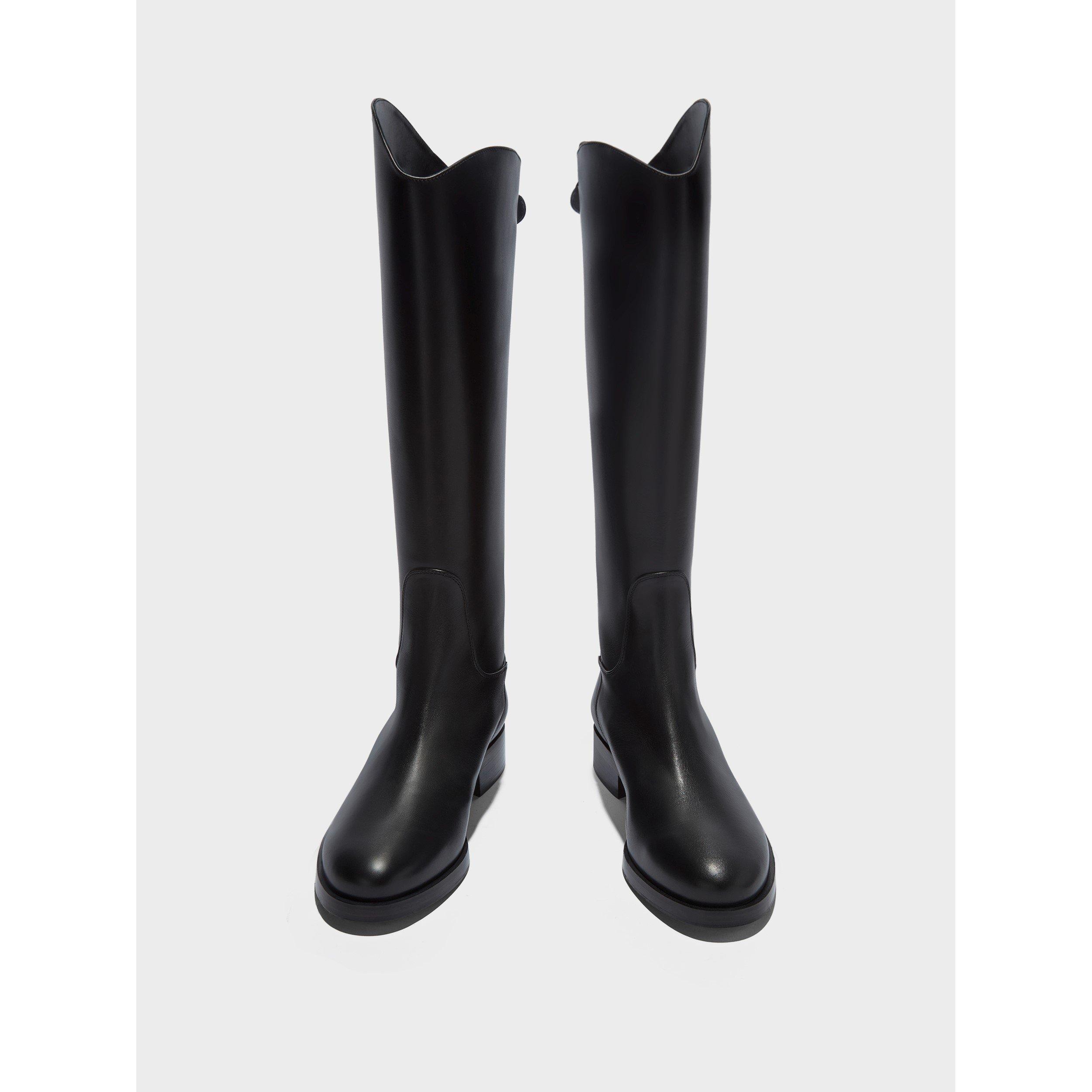 Black - Aeyde - Women's Hector Bluetooth Knee High Boots - 3