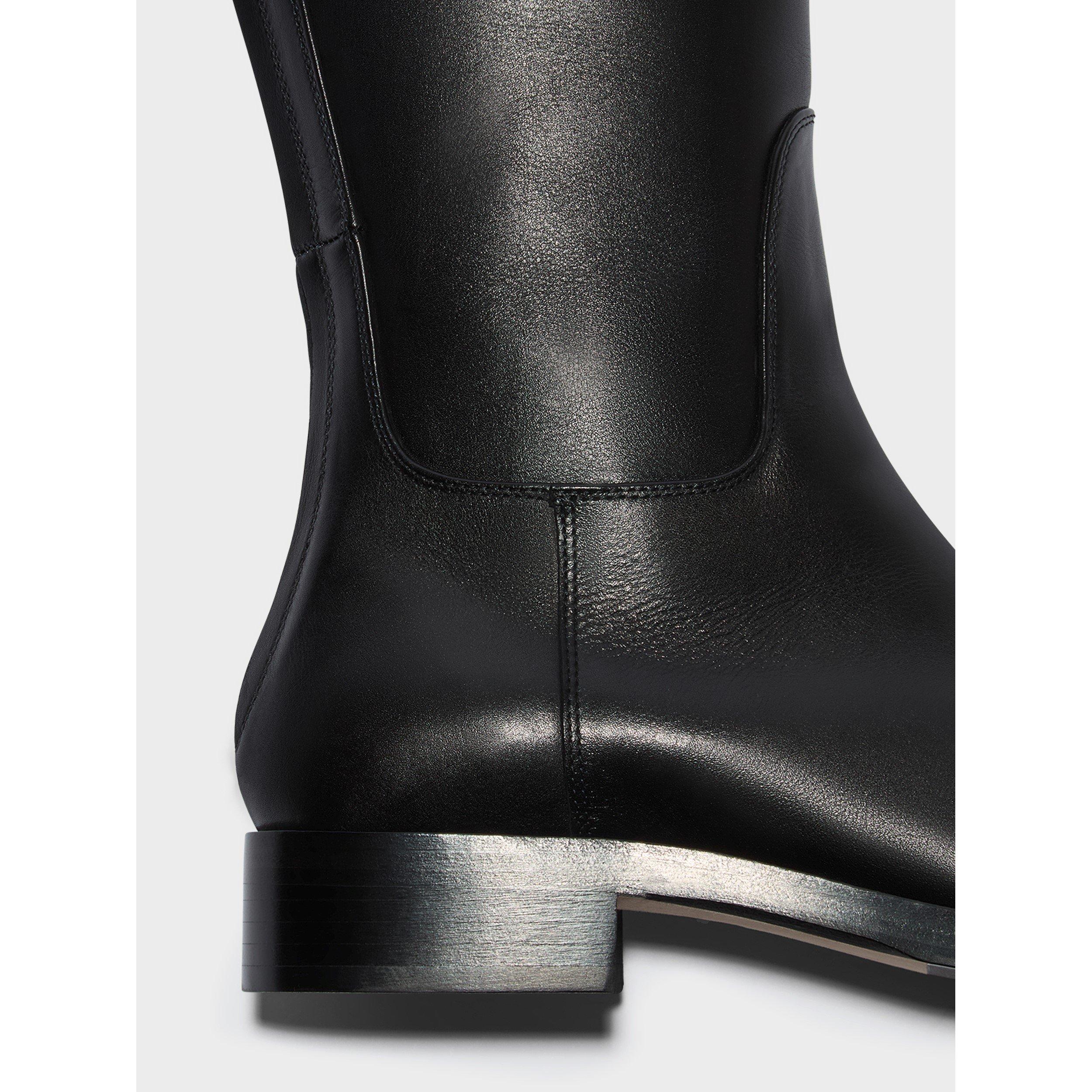 Black - Aeyde - Women's Hector Bluetooth Knee High Boots - 5