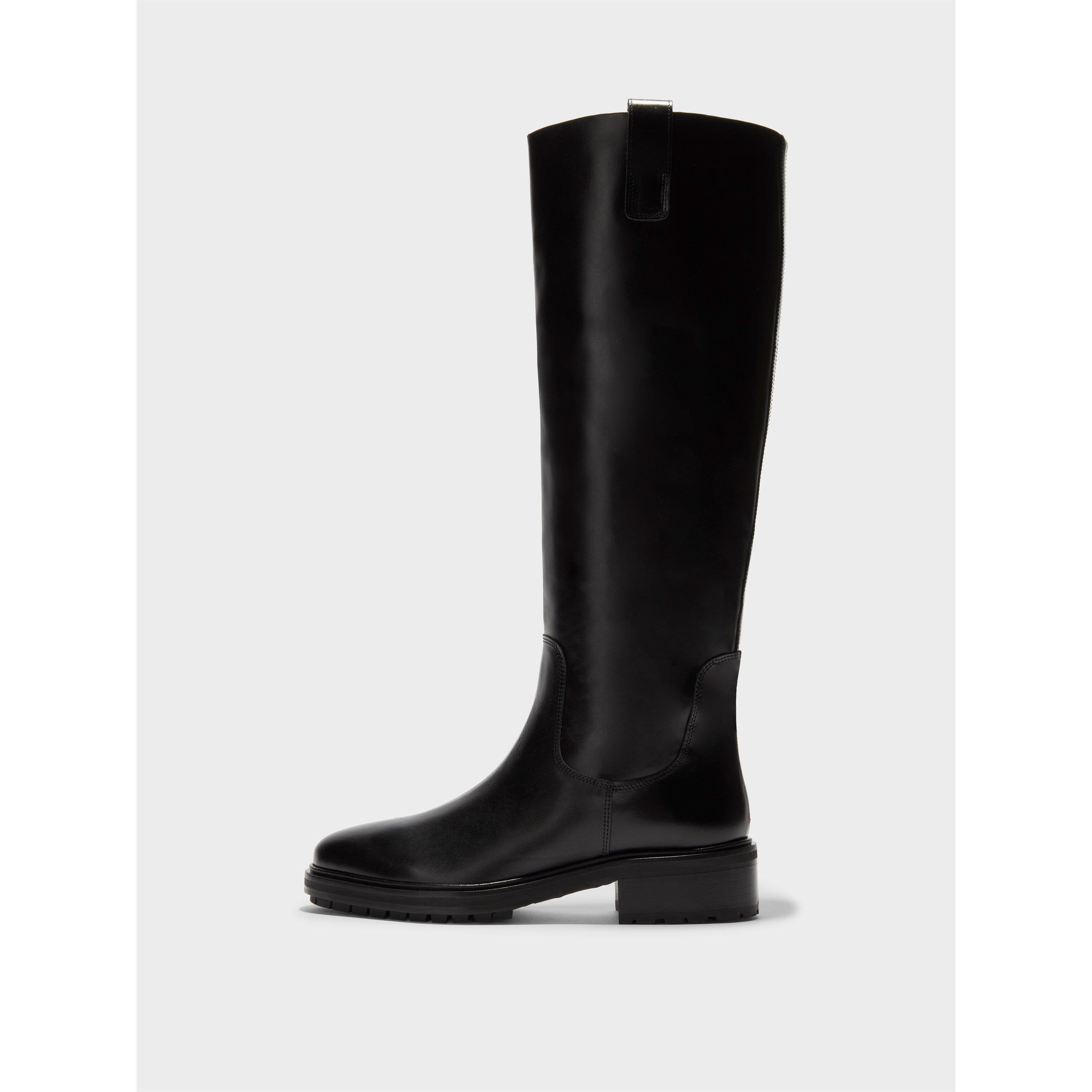Black - Aeyde - Women's Henry Bluetooth Knee High Boots - 1