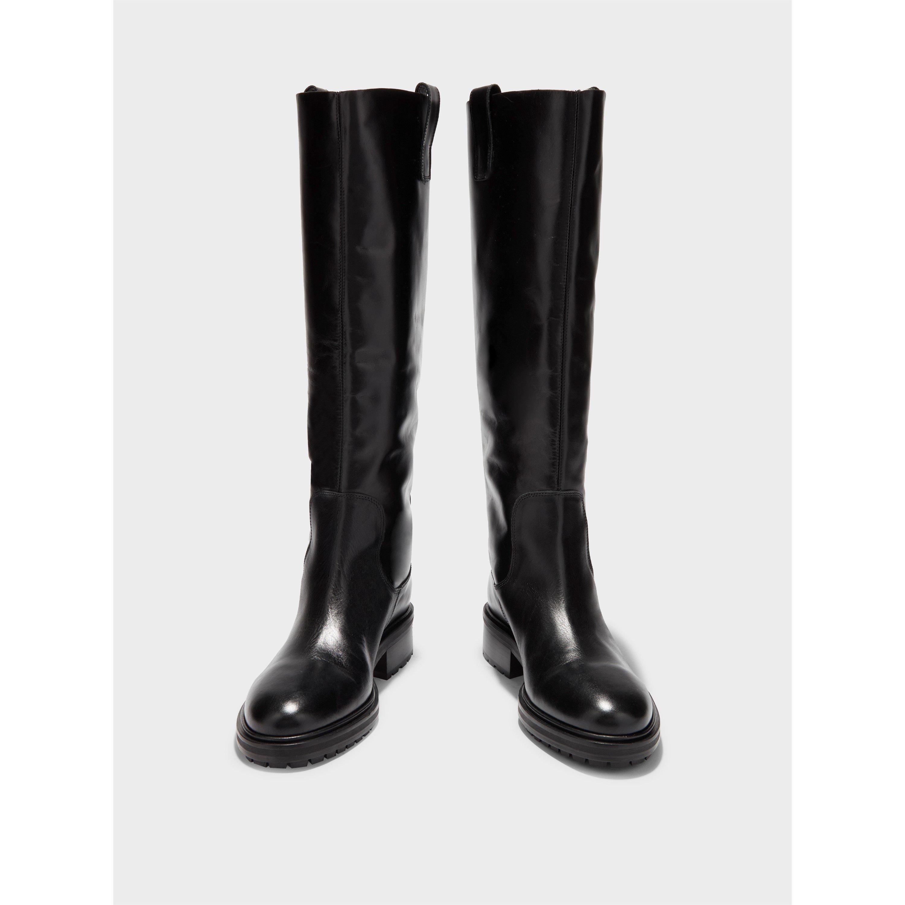 Black - Aeyde - Women's Henry Bluetooth Knee High Boots - 3