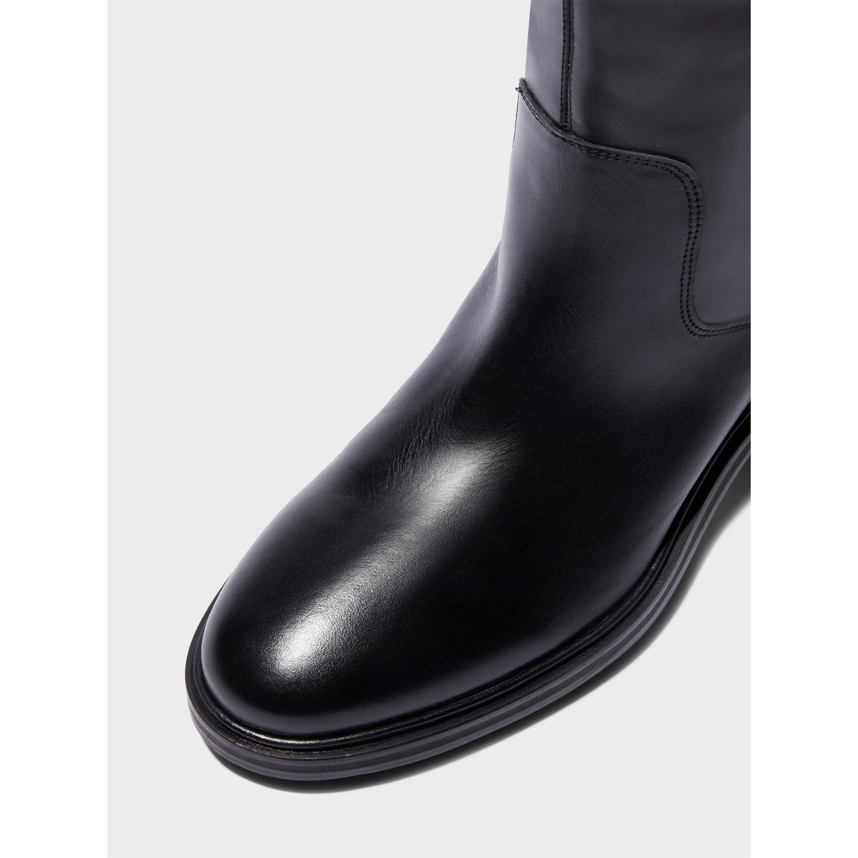 Black - Aeyde - Women's Henry Bluetooth Knee High Boots - 4