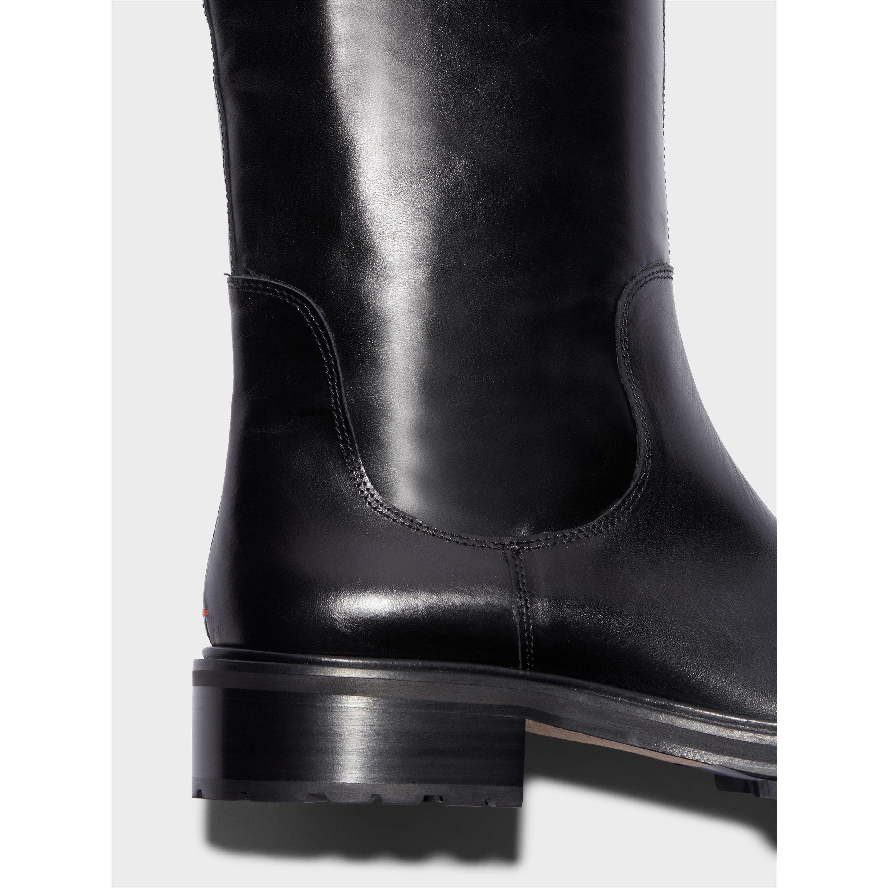 Black - Aeyde - Women's Henry Bluetooth Knee High Boots - 5