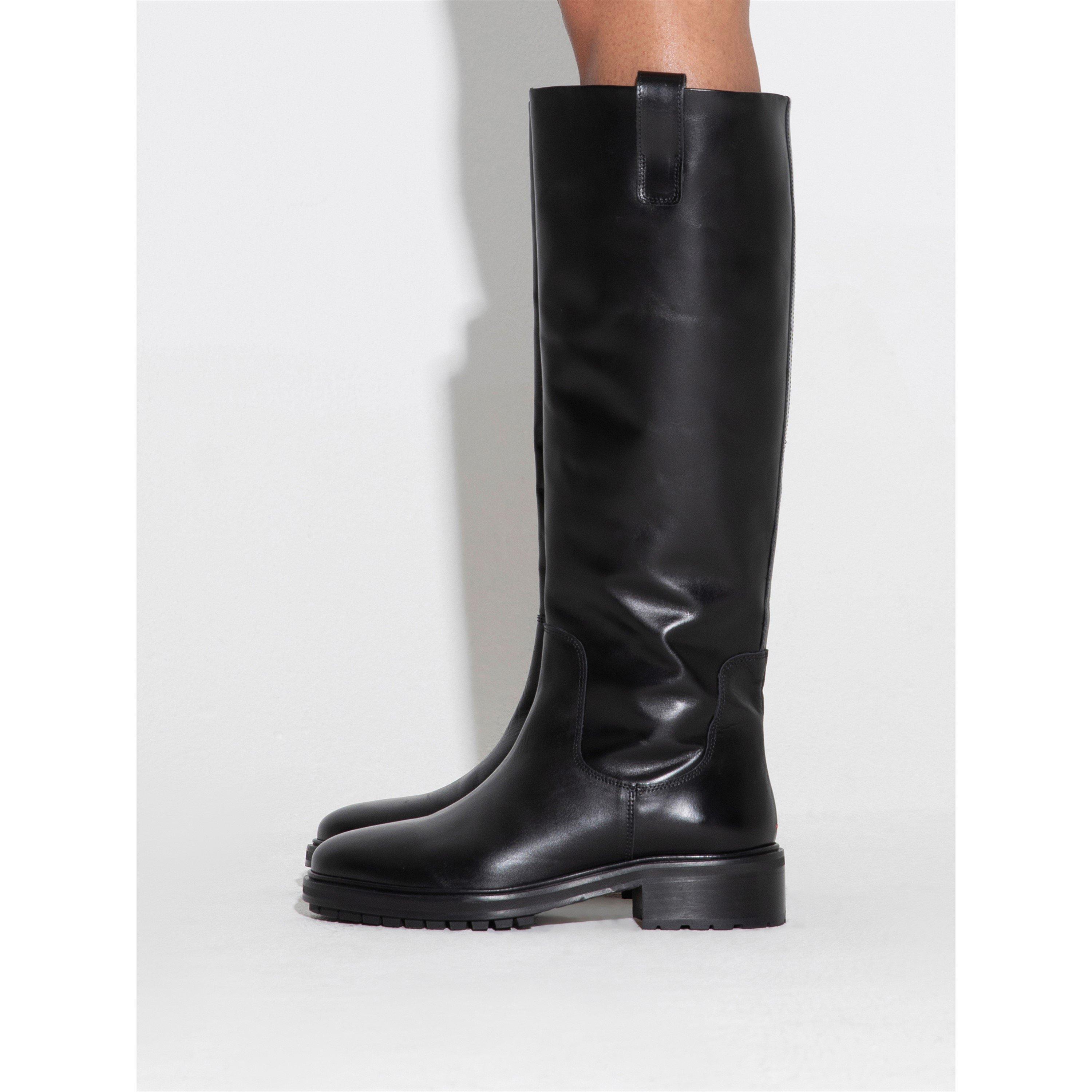 Black - Aeyde - Women's Henry Bluetooth Knee High Boots - 6