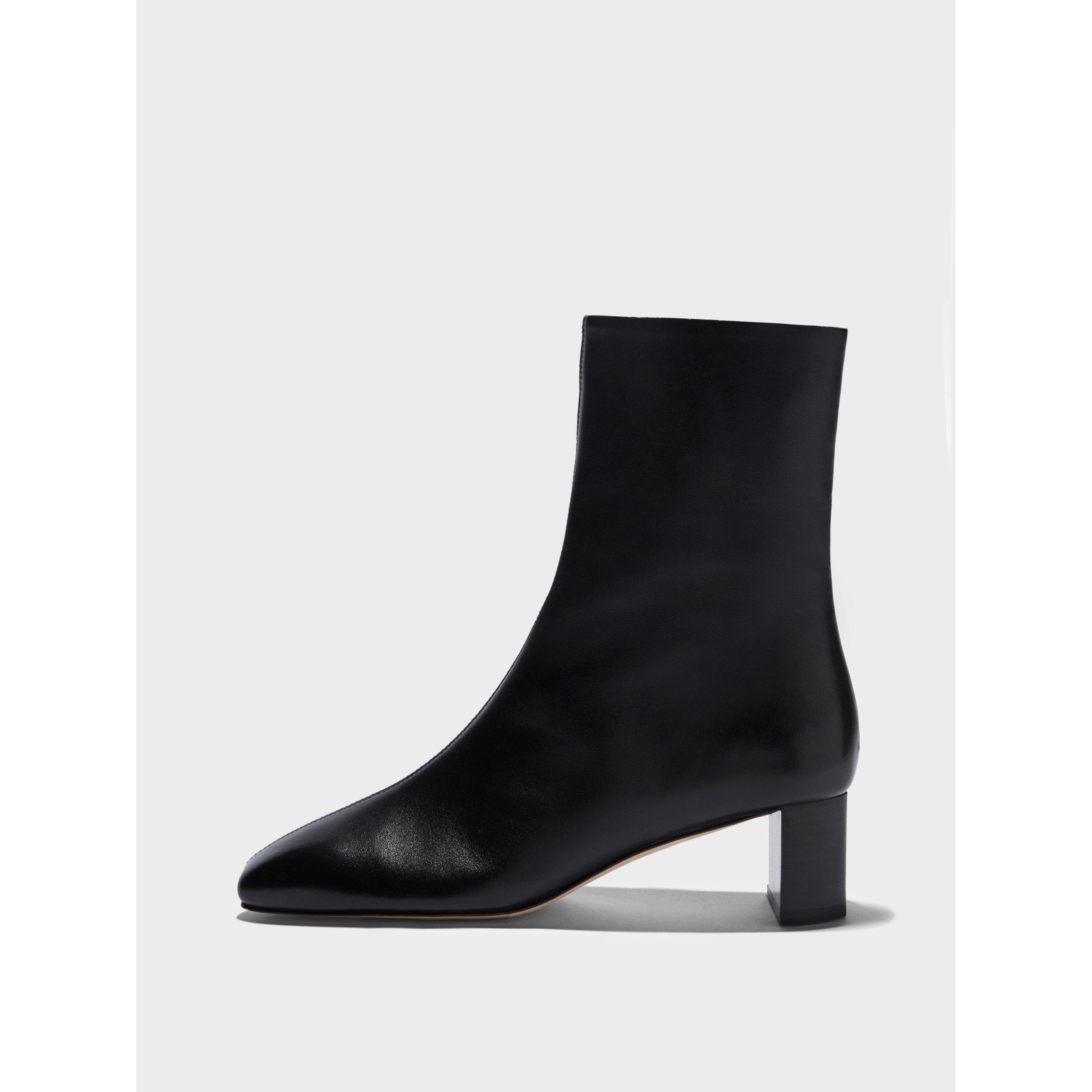 Black - Aeyde - Women's Millie Bt Ankle Heeled Boots - 1