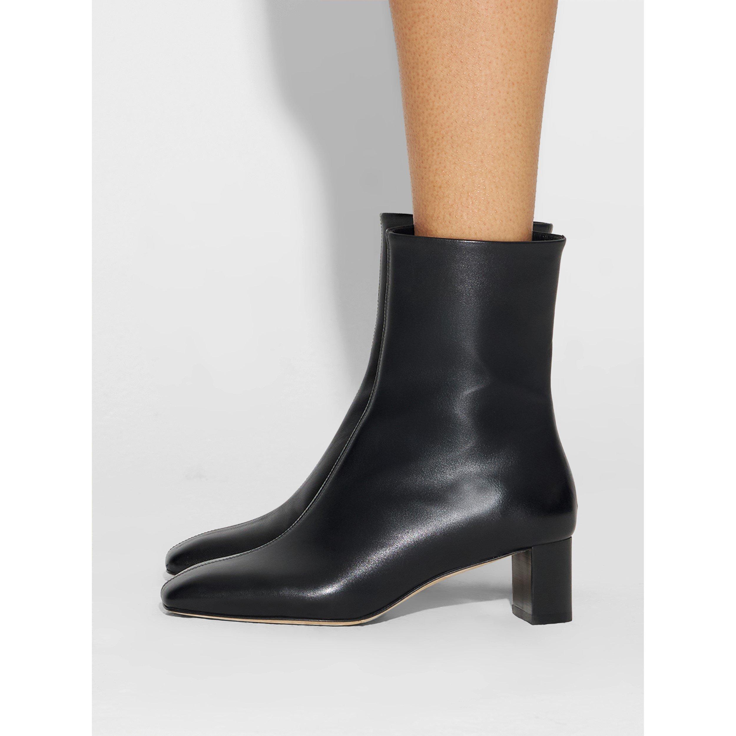 Black - Aeyde - Women's Millie Bt Ankle Heeled Boots - 6