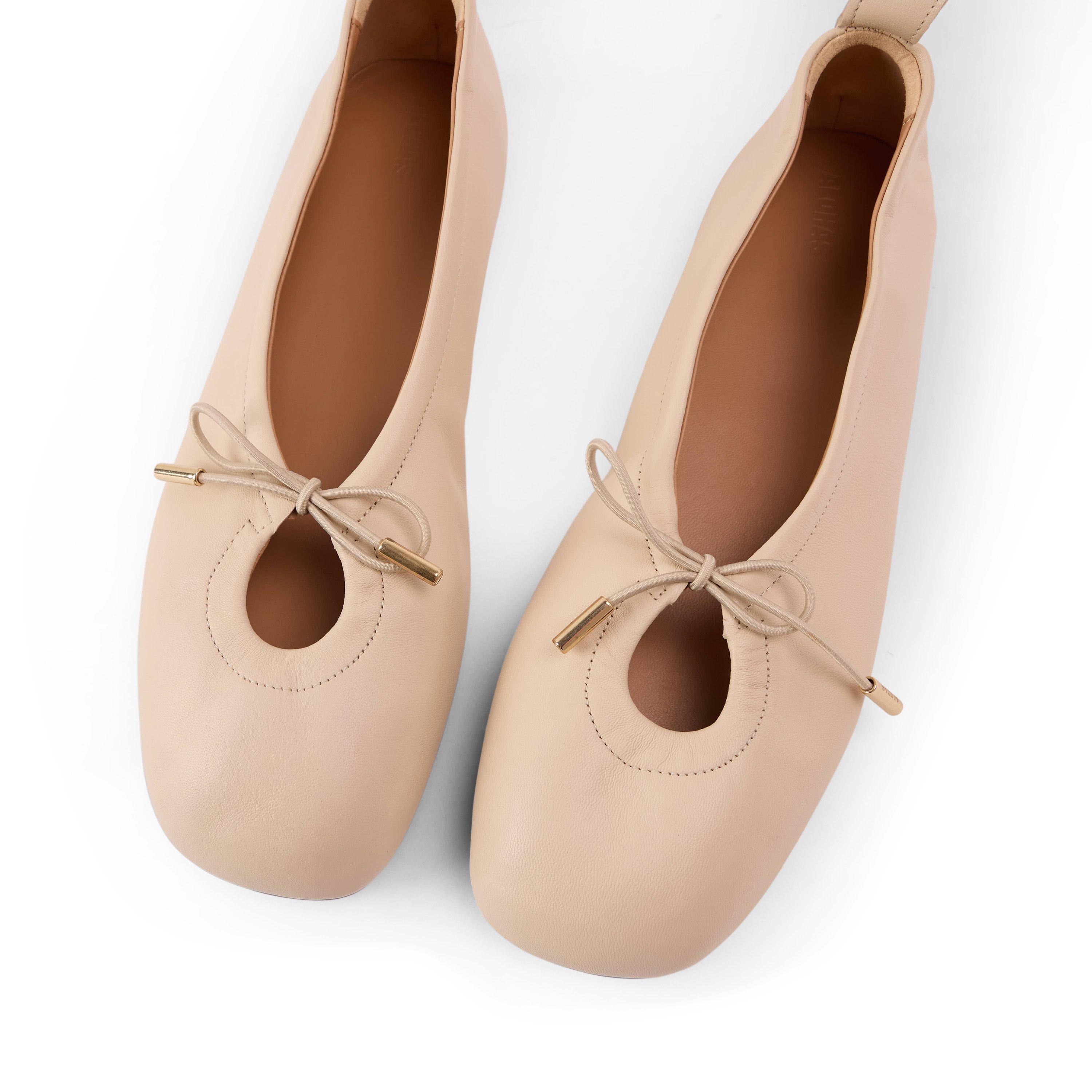 Cream - Alohas - Women's Rosalind Ballet Pumps - 3