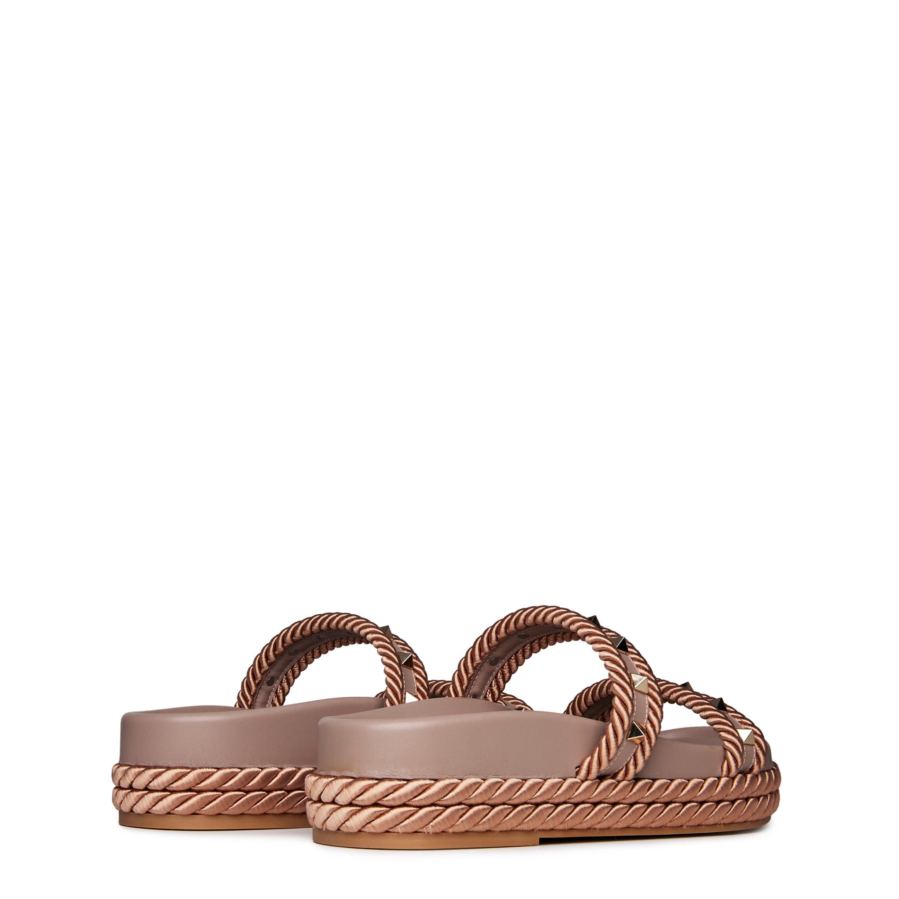 VALENTINO>>La Cruisette プリント エスパドリーユ ミュール Valentino Garavani | Rockstud Sandals | Espadrilles | Cruise
