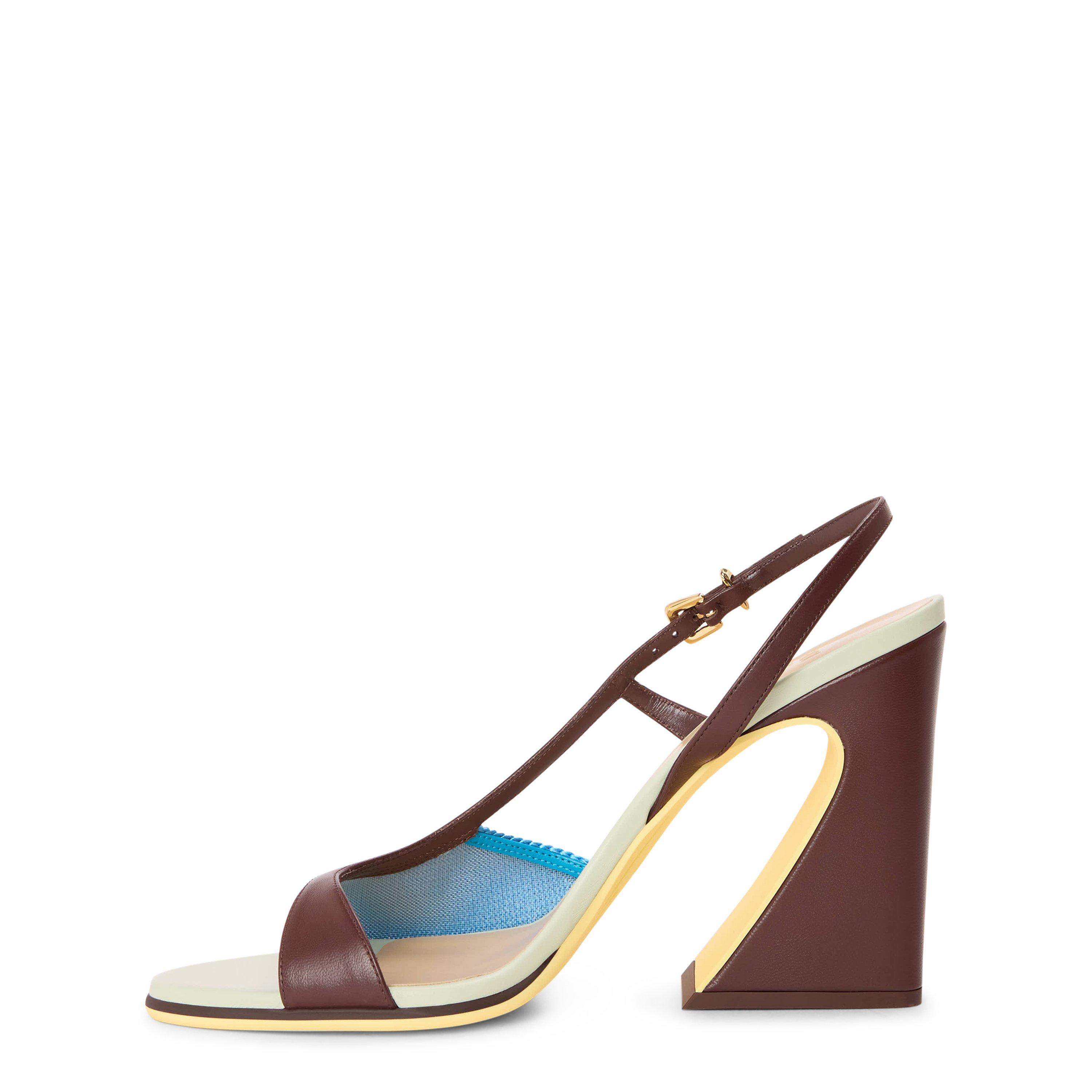 Carta Zucc - Fendi - Fendi Block Heel Ld62 - 2