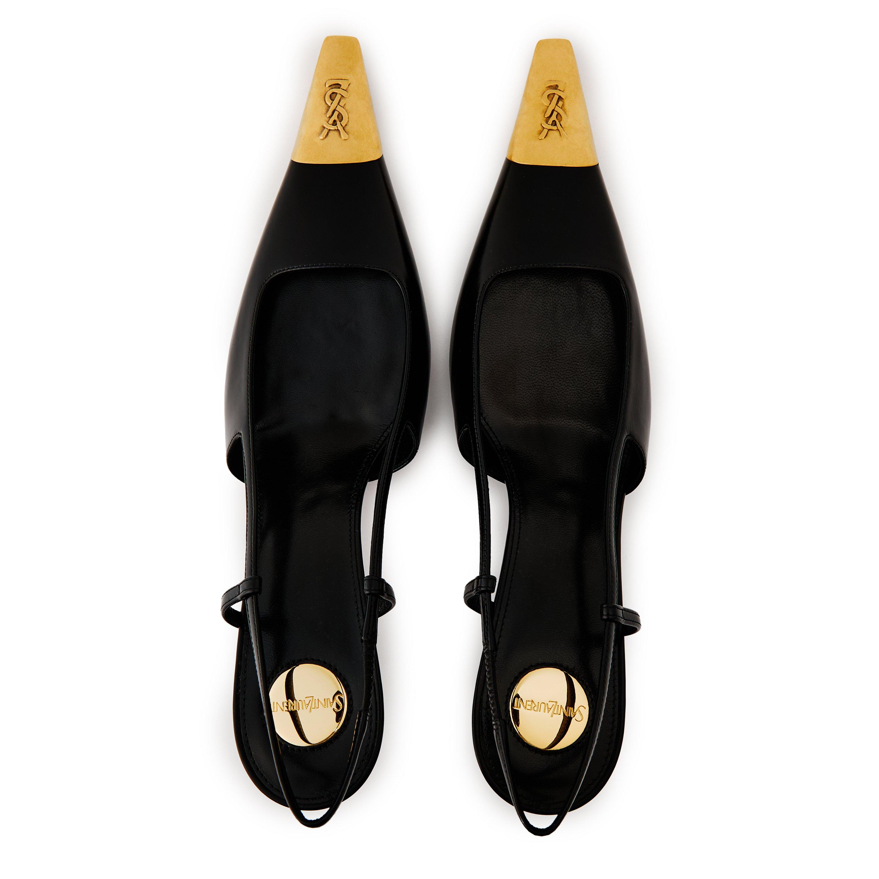 Nero - Saint Laurent - Women's Slingbacks - 4