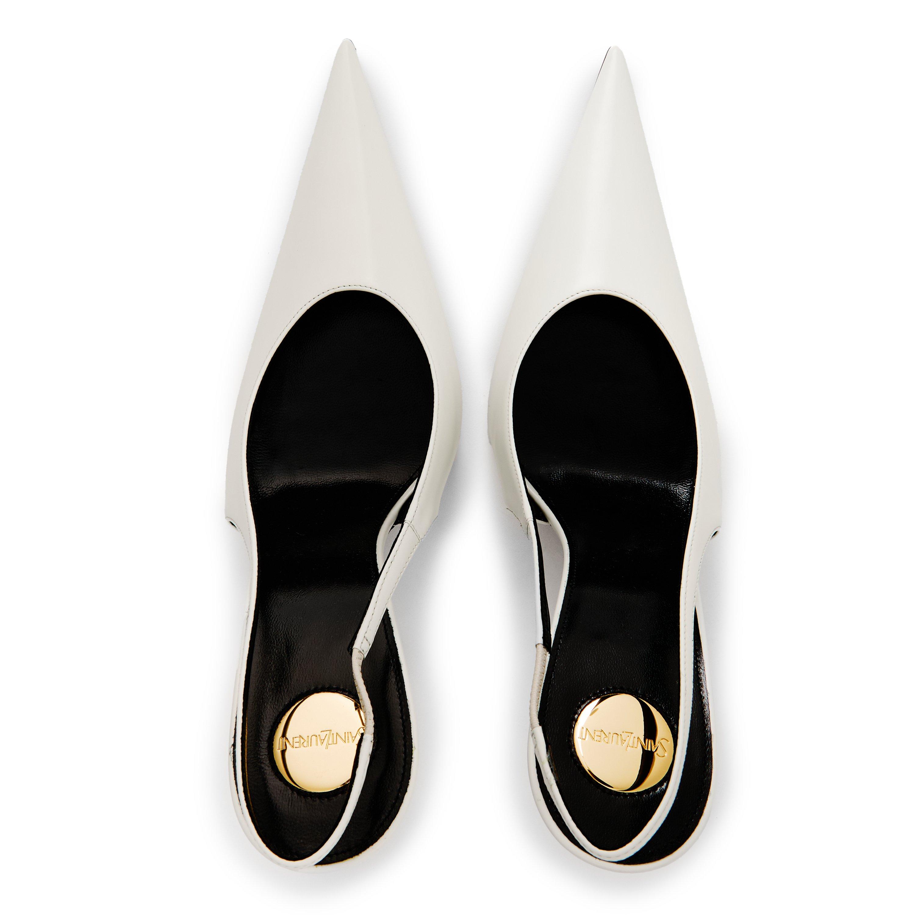New Off White - Saint Laurent - Women's Slingbacks - 4