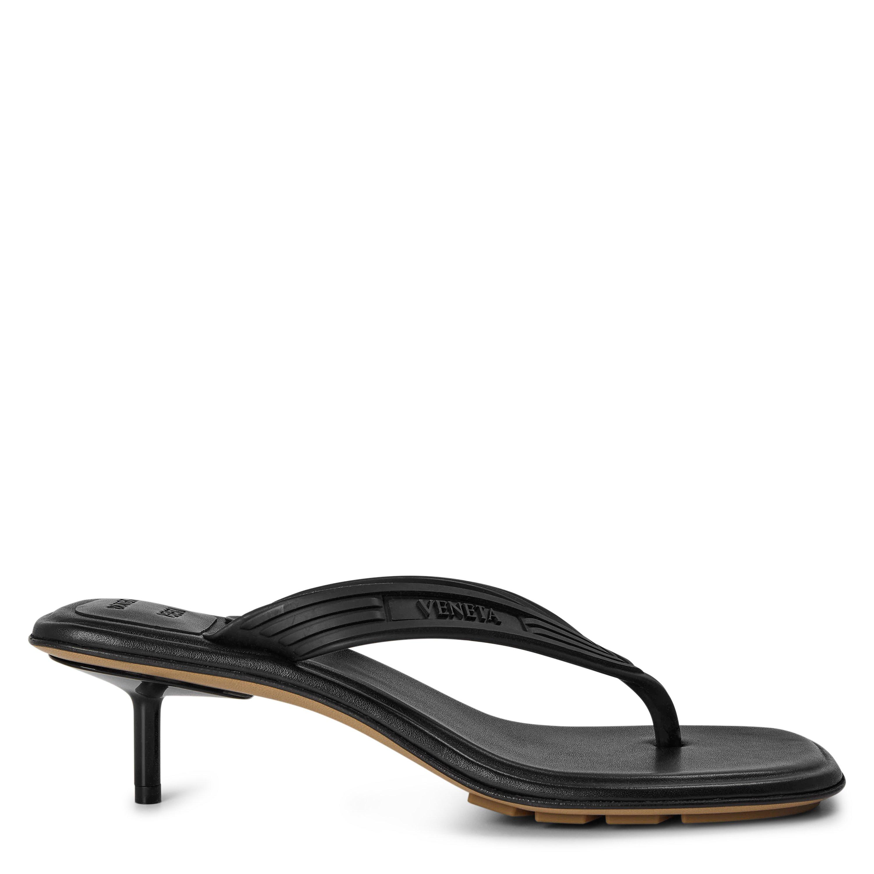 Black - Bottega Veneta - Women's Heeled Sandals - 1