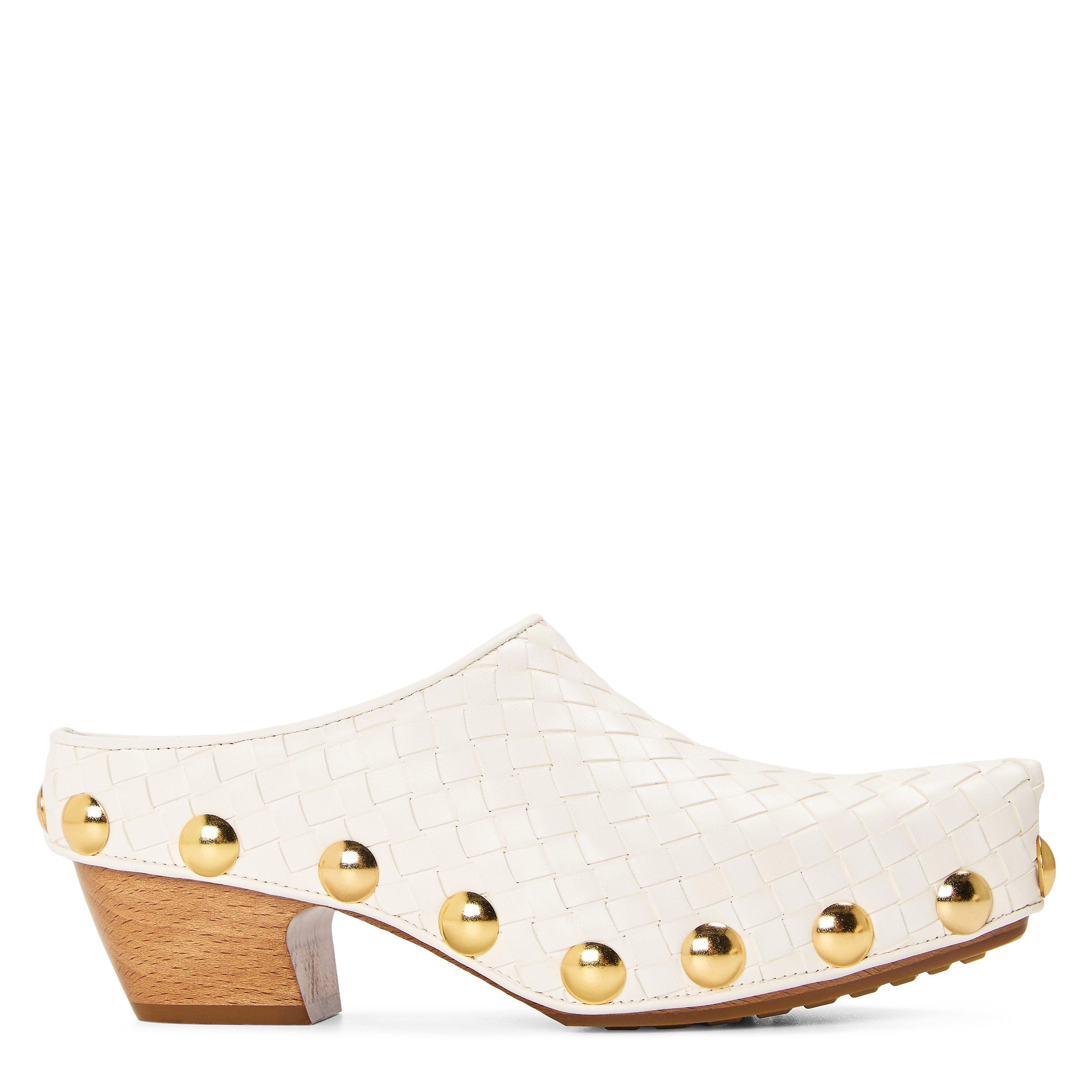 Bottega Veneta Women's Clogs - Alabaster - Size 7 (40)