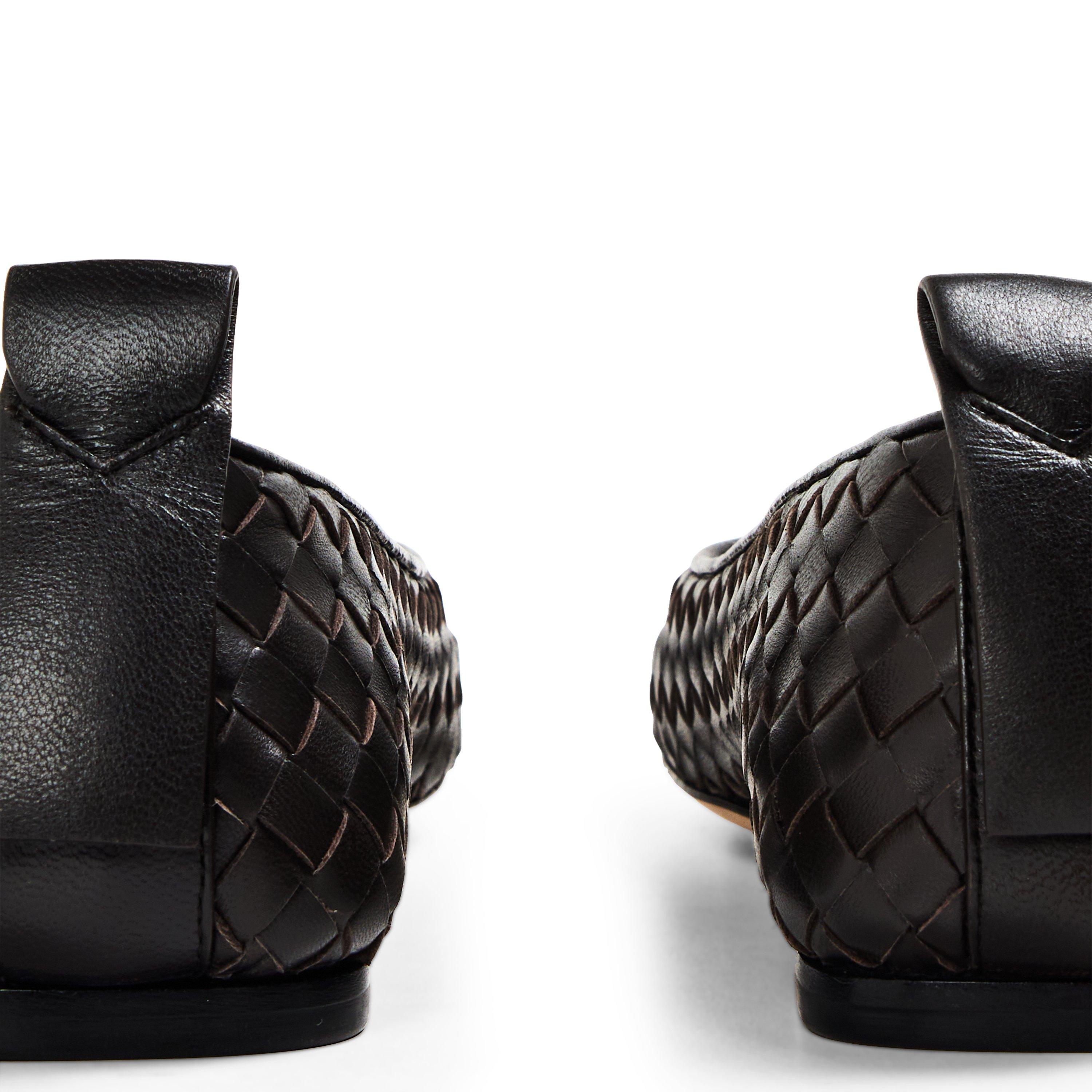 Espresso - Bottega Veneta - Women's Ballet Pumps - 3