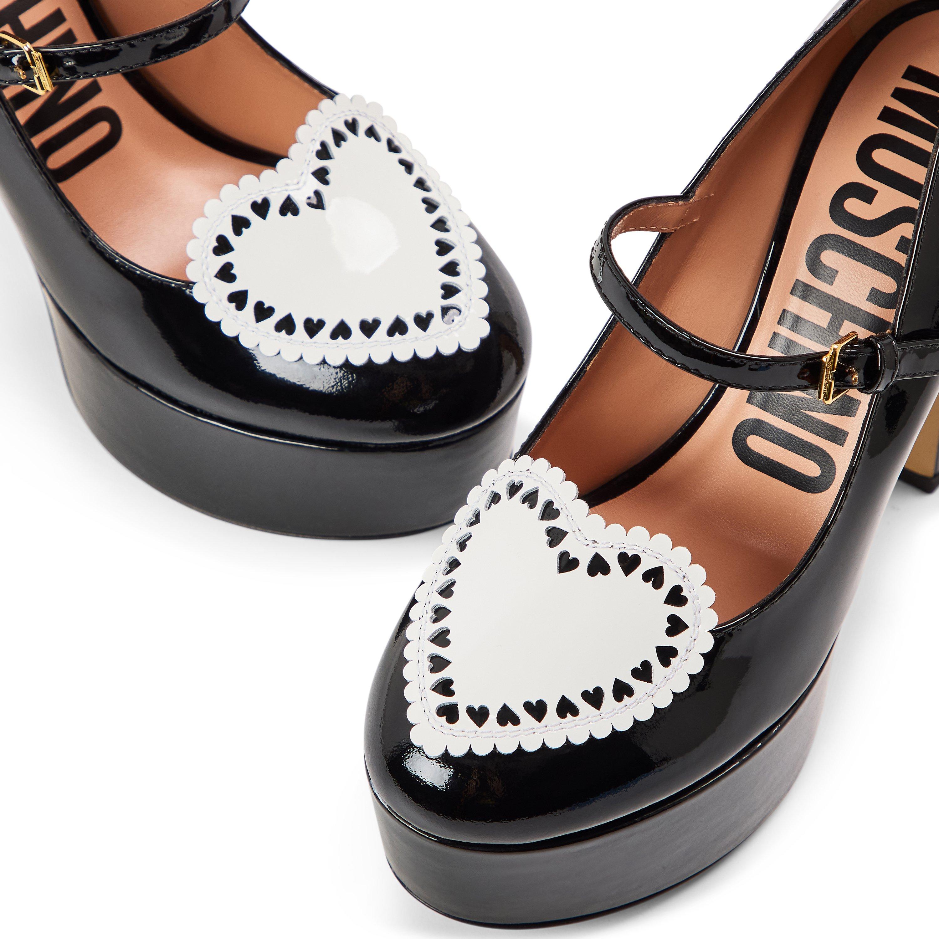 Black - Moschino - Women's Platform Heels - 3