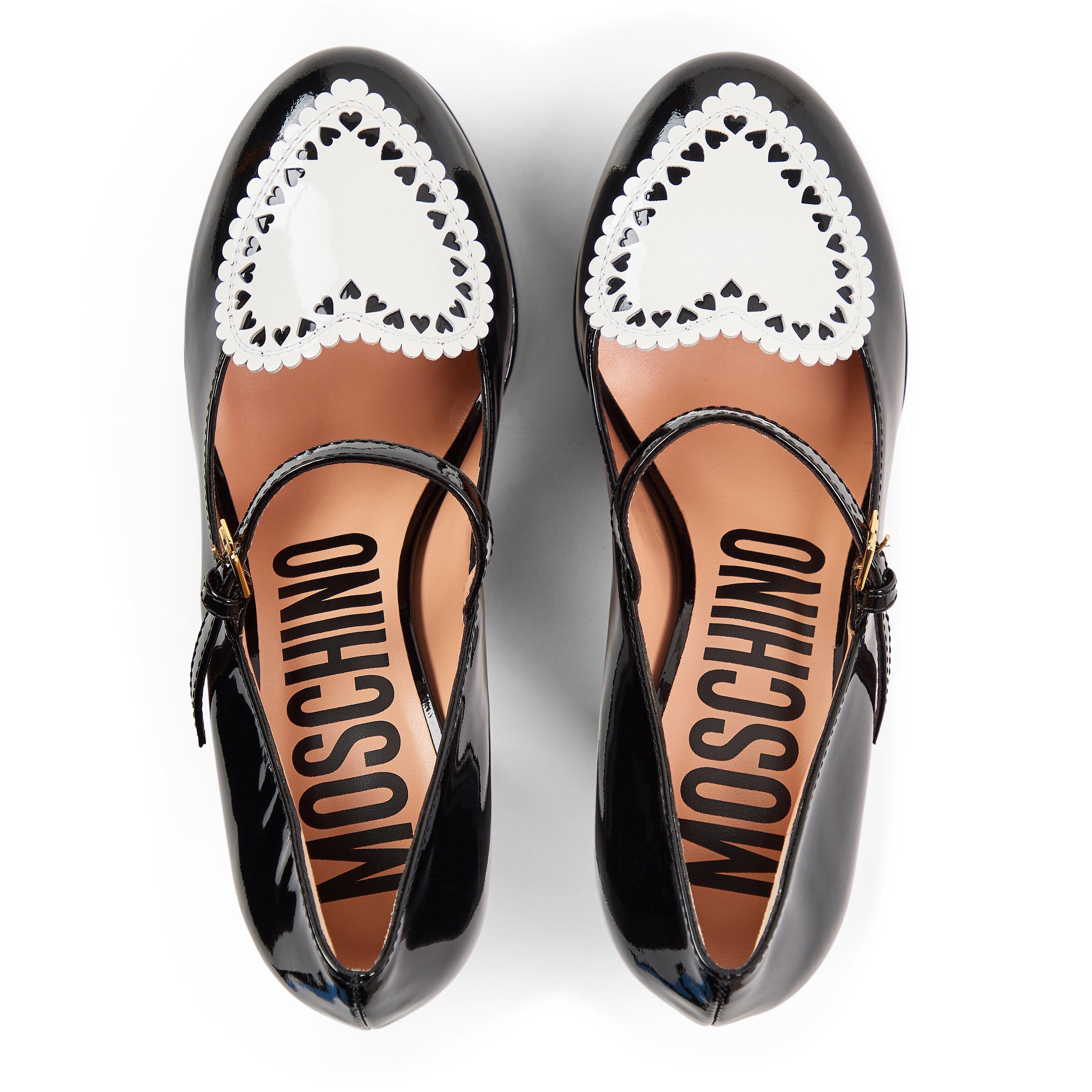 Black - Moschino - Women's Platform Heels - 4