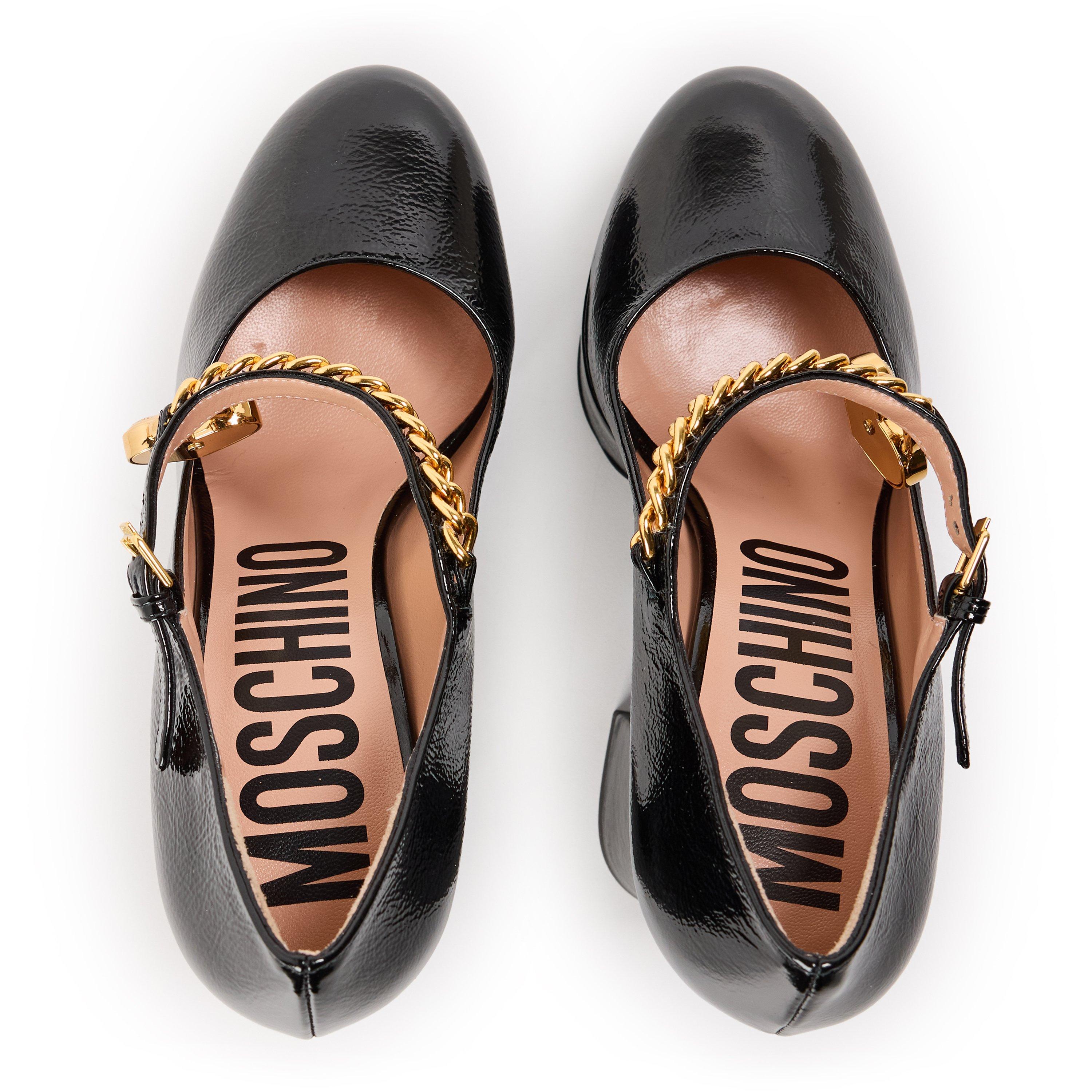 Black - Moschino - Moschino Charm Heels Ld99 - 4
