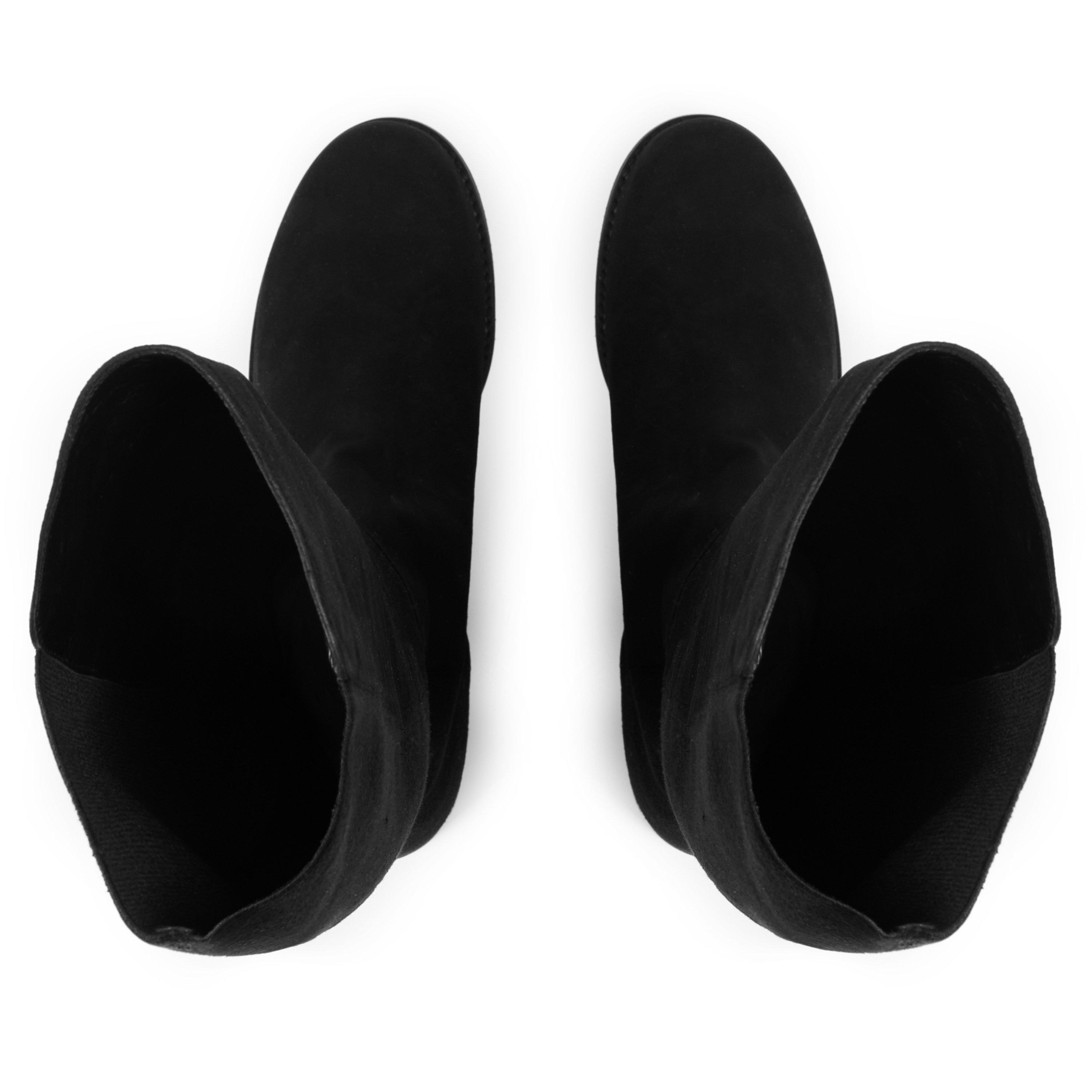 Black - Moschino - Women's Stiletto Court Shoes - 4