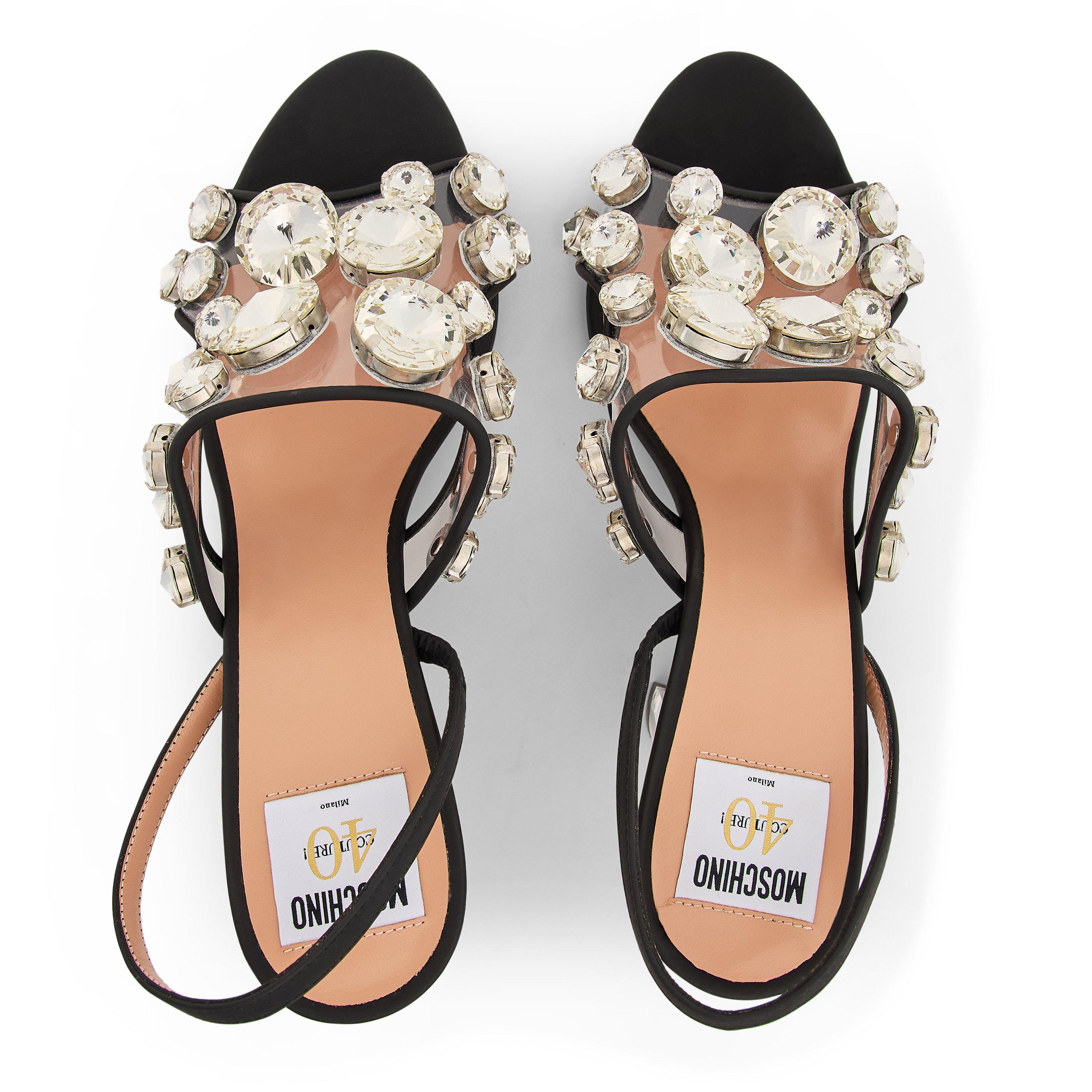 Transparent - Moschino - Moschino Crystl Sndl Ld99 - 4