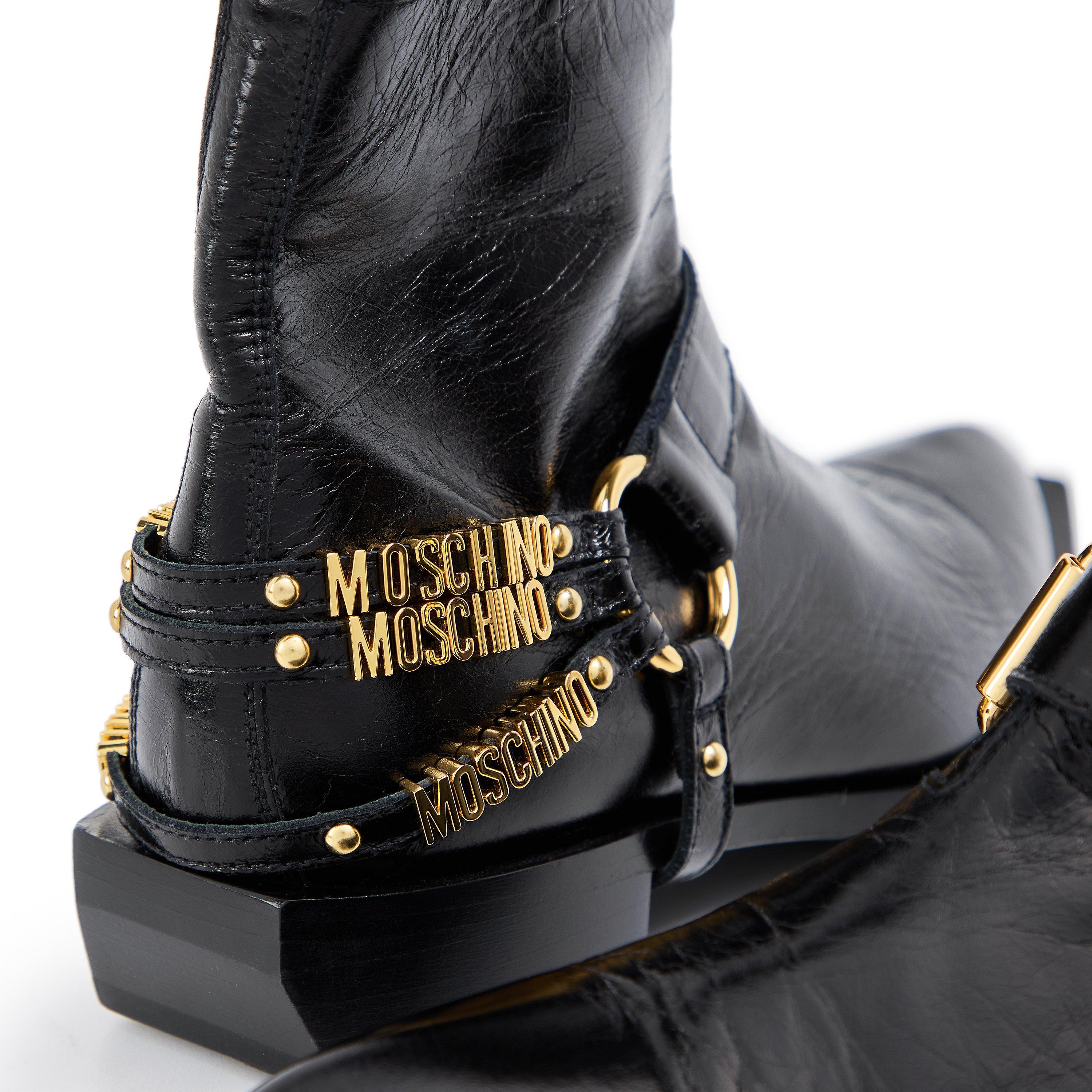 Black - Moschino - Moschino Buckle Bt Ld99 - 3