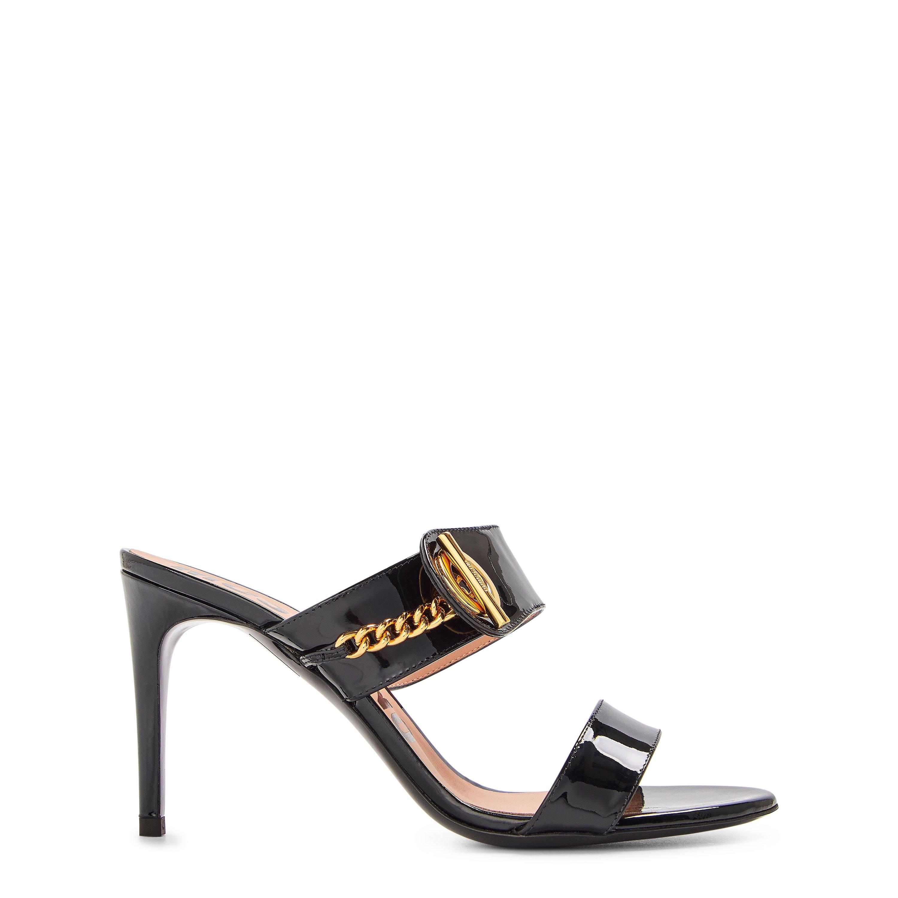 Black - Moschino - Women's Heeled Mules - 1