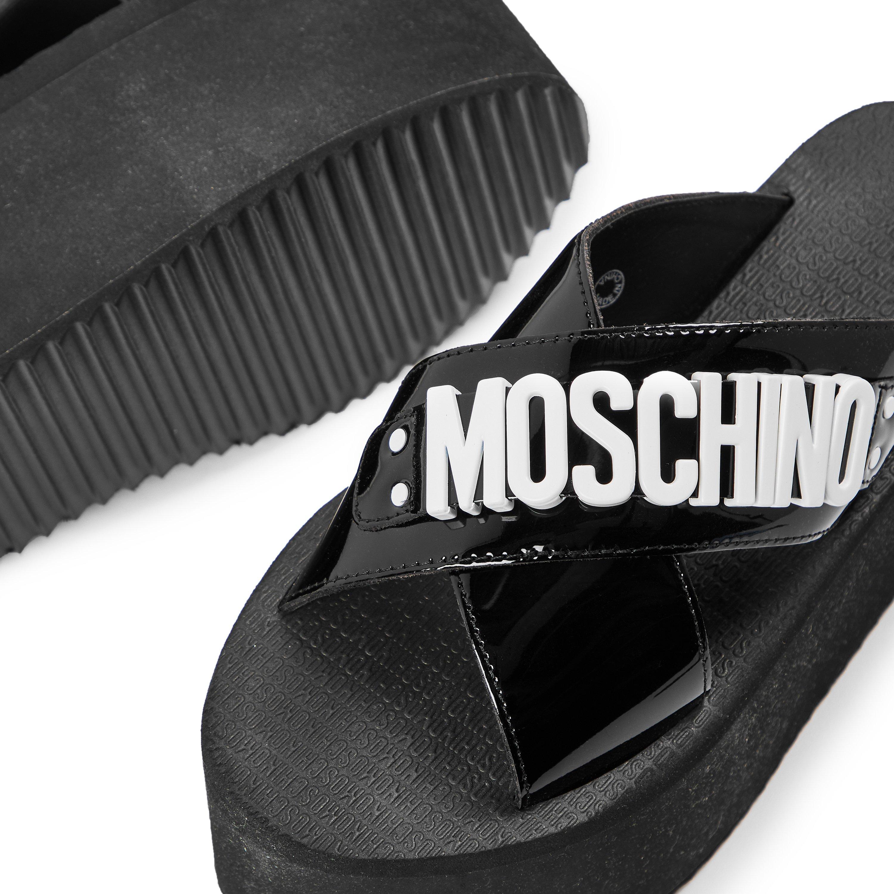 Black - Moschino - Moschino Pltfm Sndal Ld99 - 3