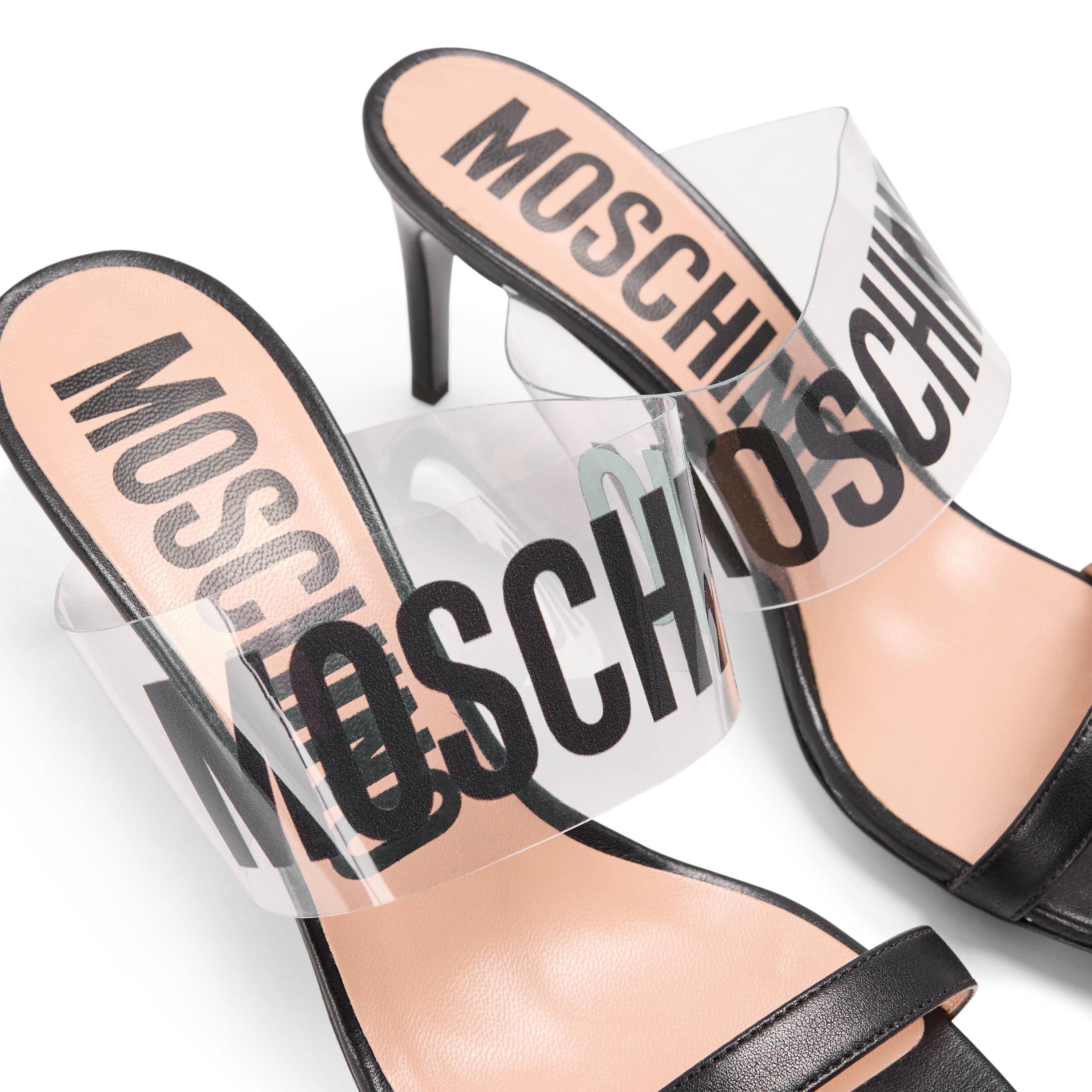 White - Moschino - Women's Court Trainers - 3