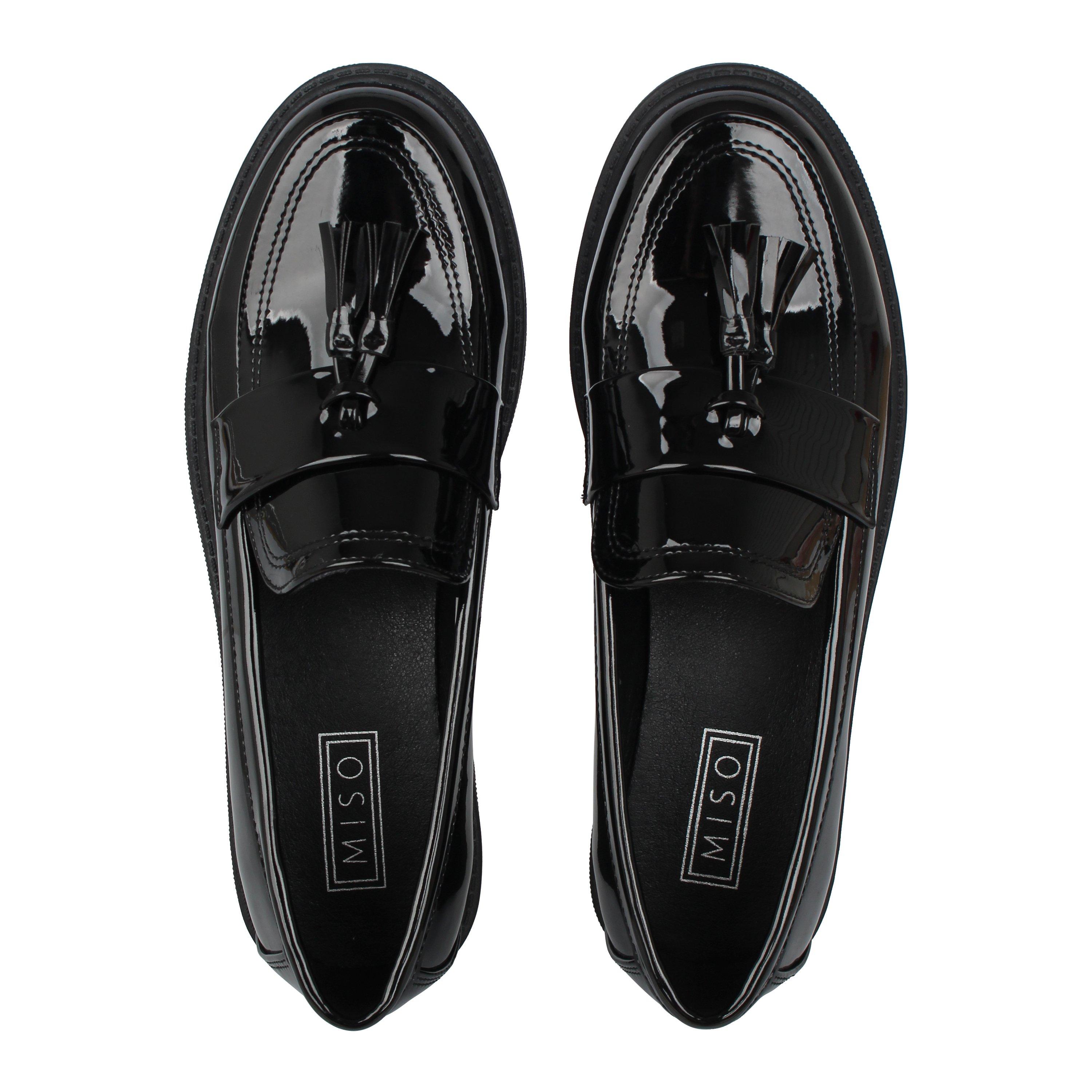 Patent - Miso - Tassi Loafers Womens - 5