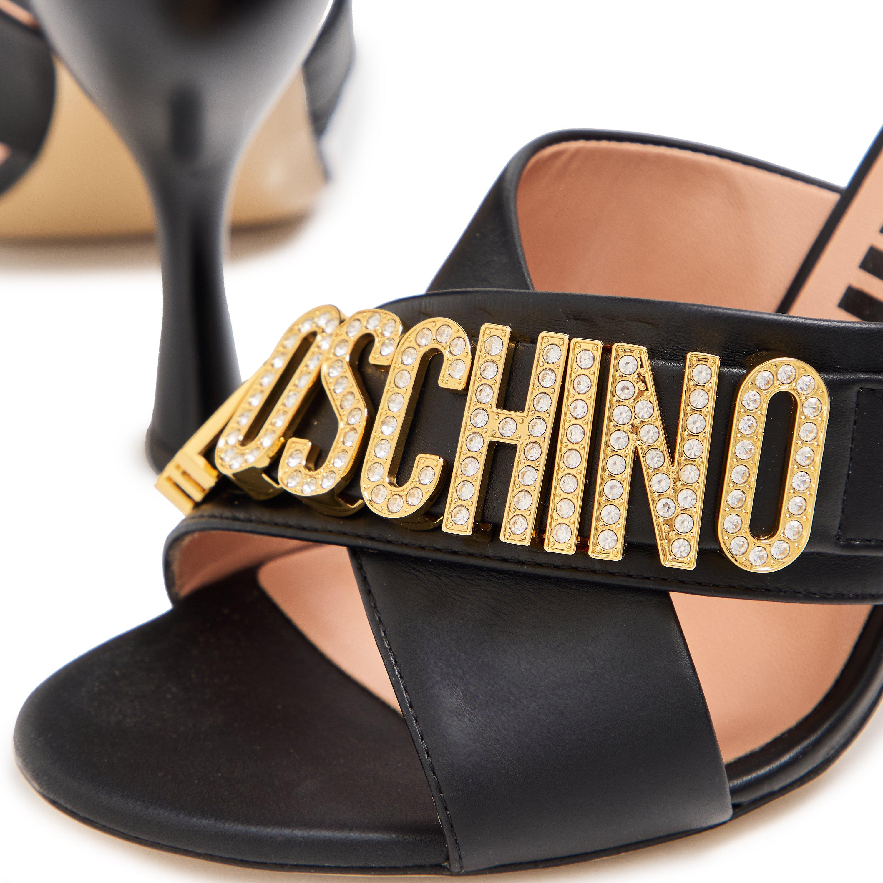 Black - Moschino - Moschino Heeled Muls Ld99 - 3