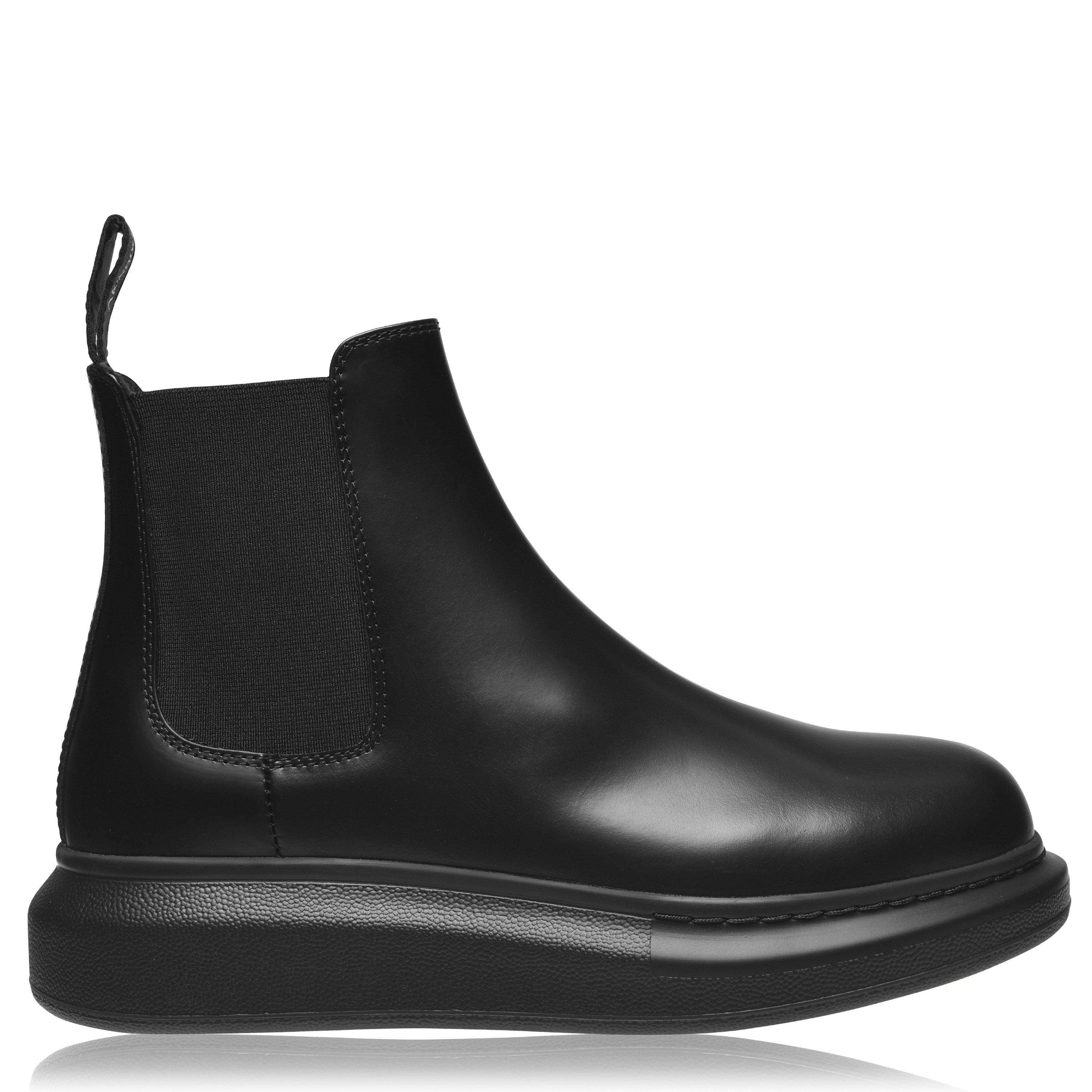 ショートブーツ・ブーティ ALEXANDER MCQUEEN OVERSIZED CHELSEA BOOTS Alexander McQueen - Hybrid Chelsea boots Alexander McQueen